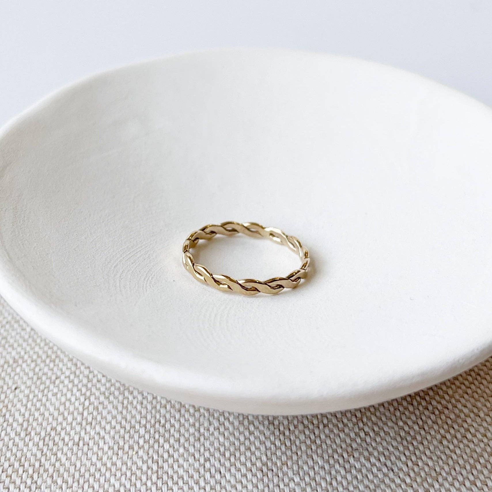 Sarah Cornwell - Blair Ring - Gold Filled Size 7 - Image 10