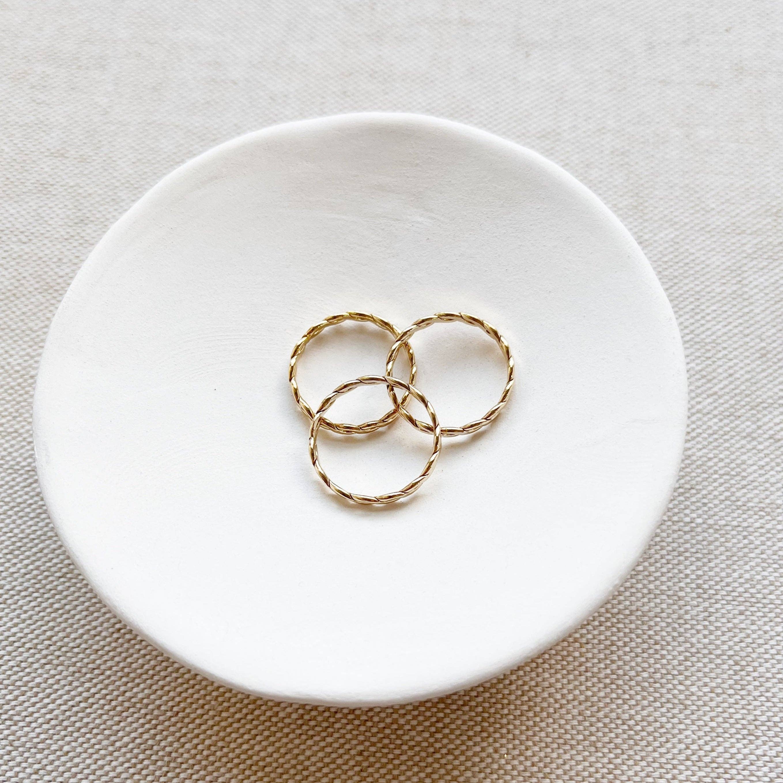 Sarah Cornwell - Blair Ring - Gold Filled Size 9 - Image 9