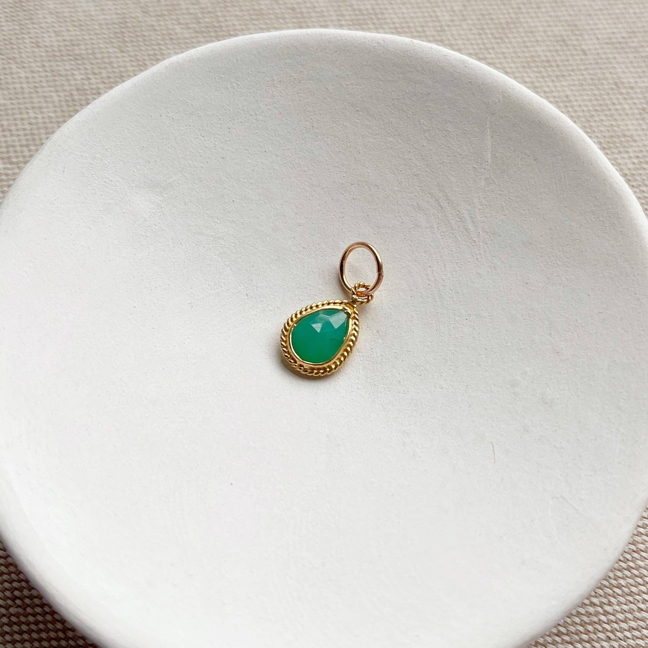 Sarah Cornwell - Green Onyx Bijou Charm - Image 3