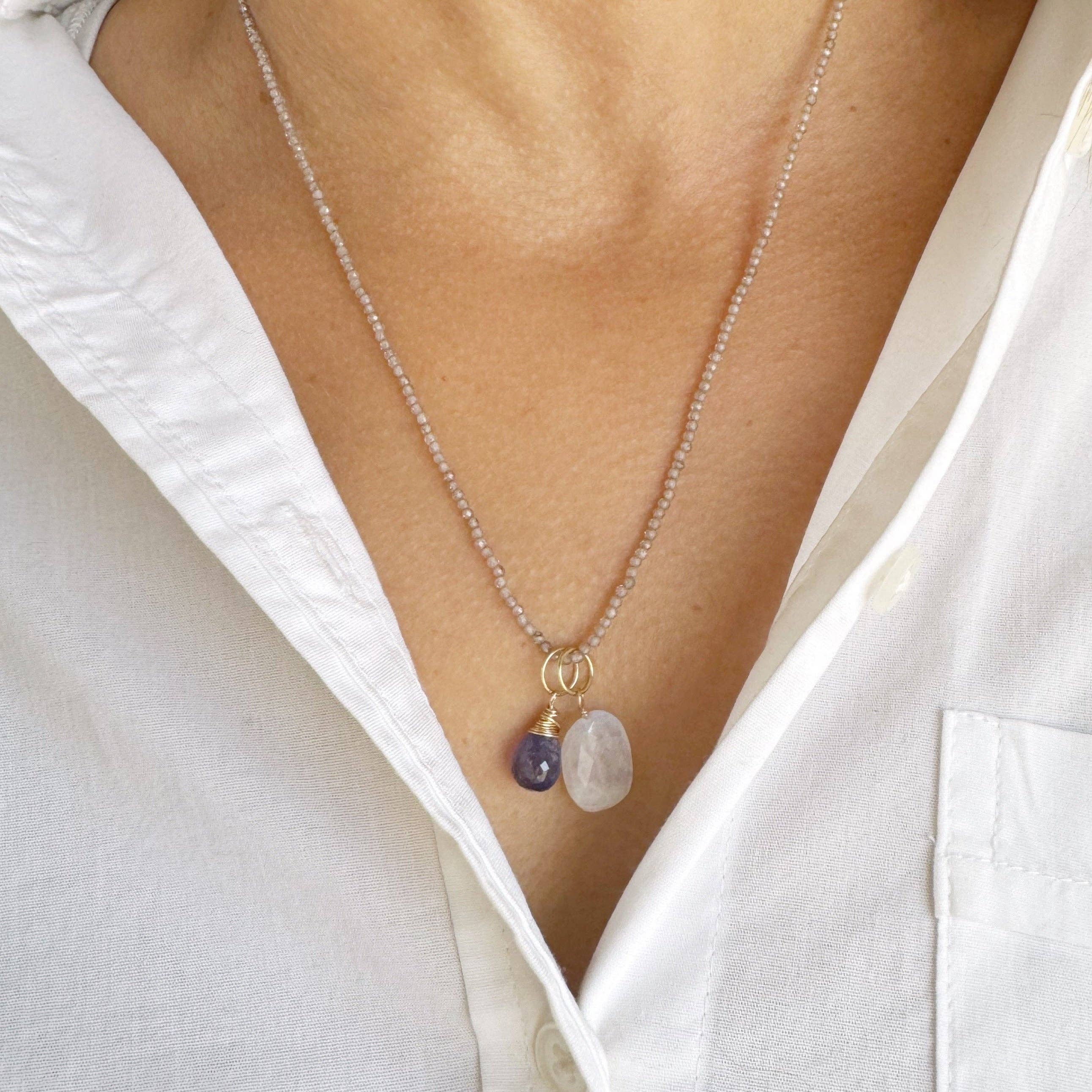 Sarah Cornwell - Moonstone Nugget Bijou Charm - Image 4