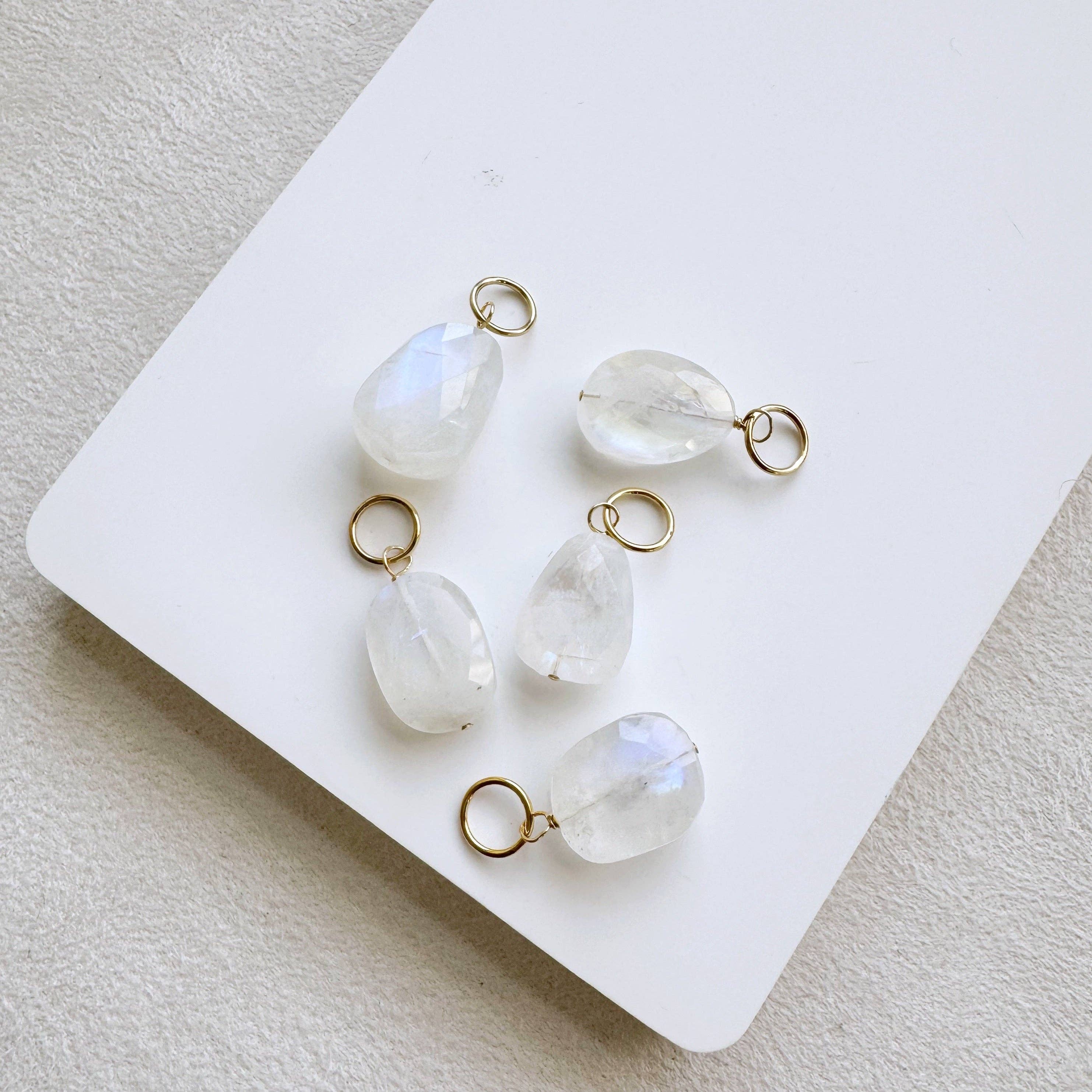 Sarah Cornwell - Moonstone Nugget Bijou Charm - Image 5