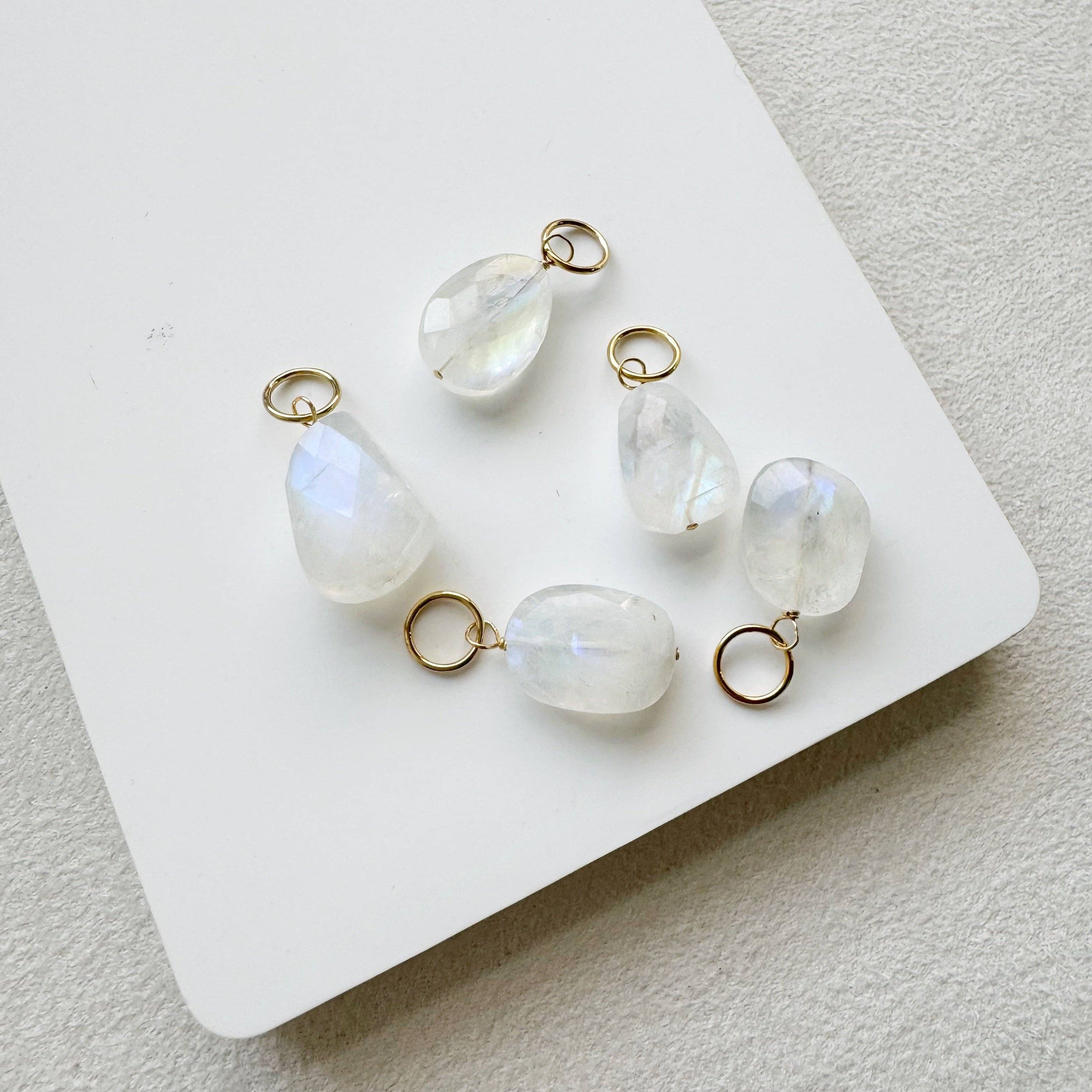 Sarah Cornwell - Moonstone Nugget Bijou Charm - Image 6