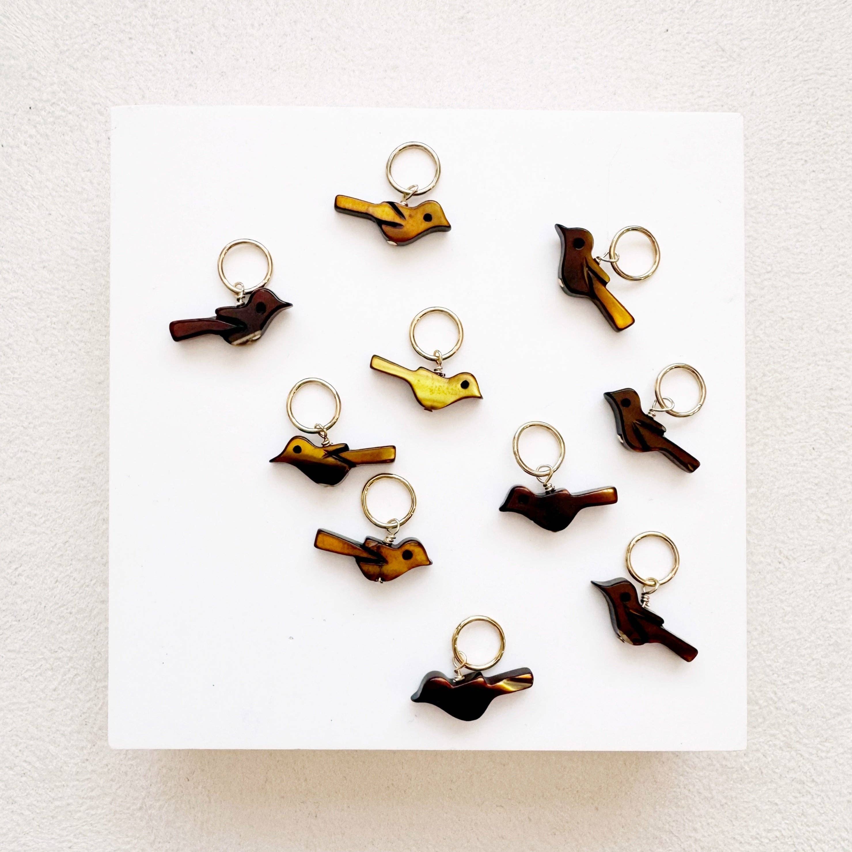 Sarah Cornwell - Tiger Eye Sparrow Bijou Charm - Image 3