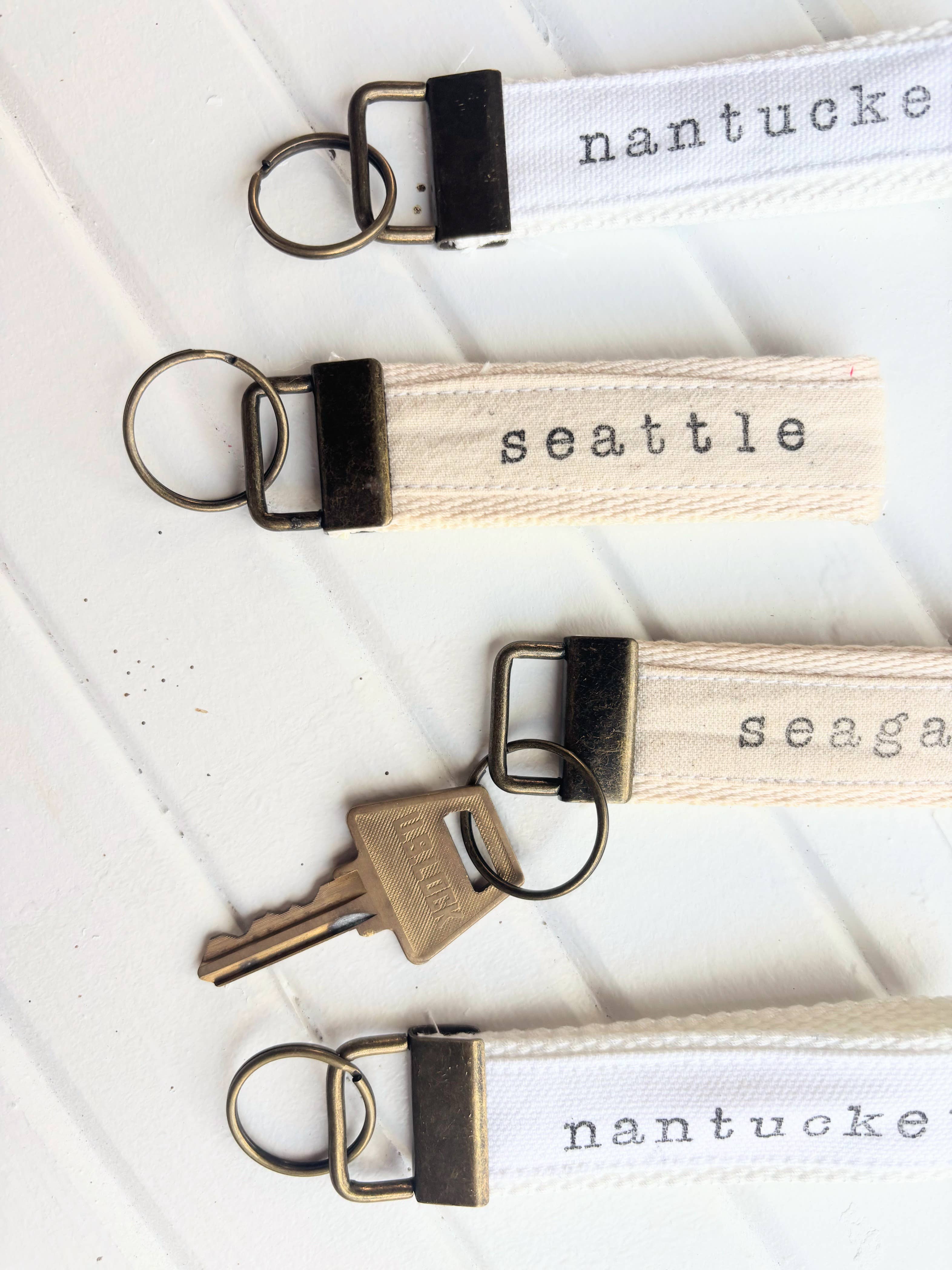 Seagate Studio - St. Pete Canvas Keychain - Image 2