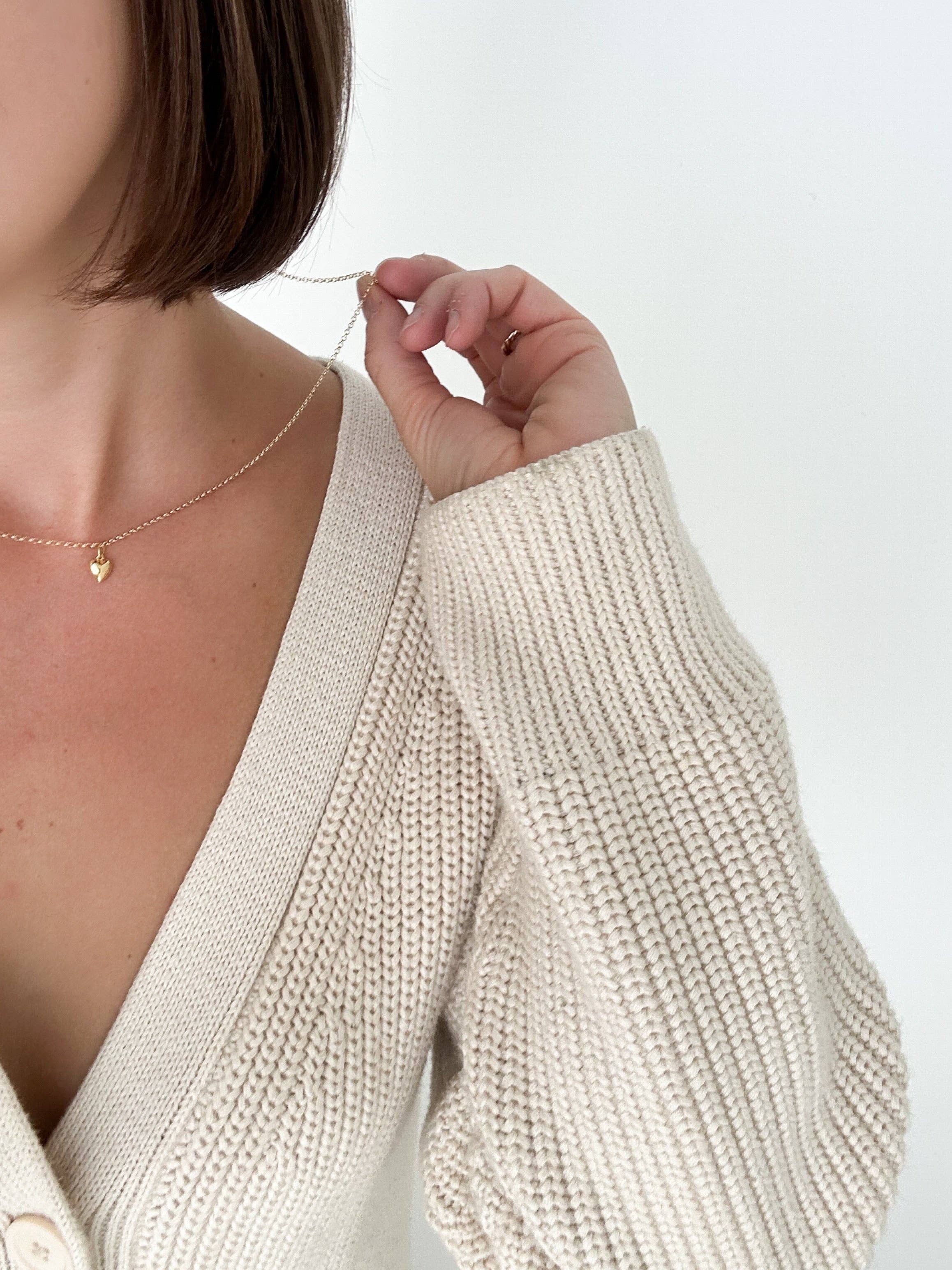 Sheena Marshall Jewelry - Lou Puff Heart Necklace - Image 2