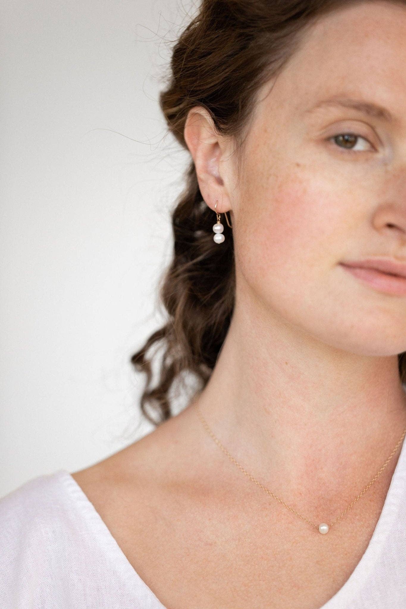 Sheena Marshall Jewelry - Pearl Drop Earrings - Image 4