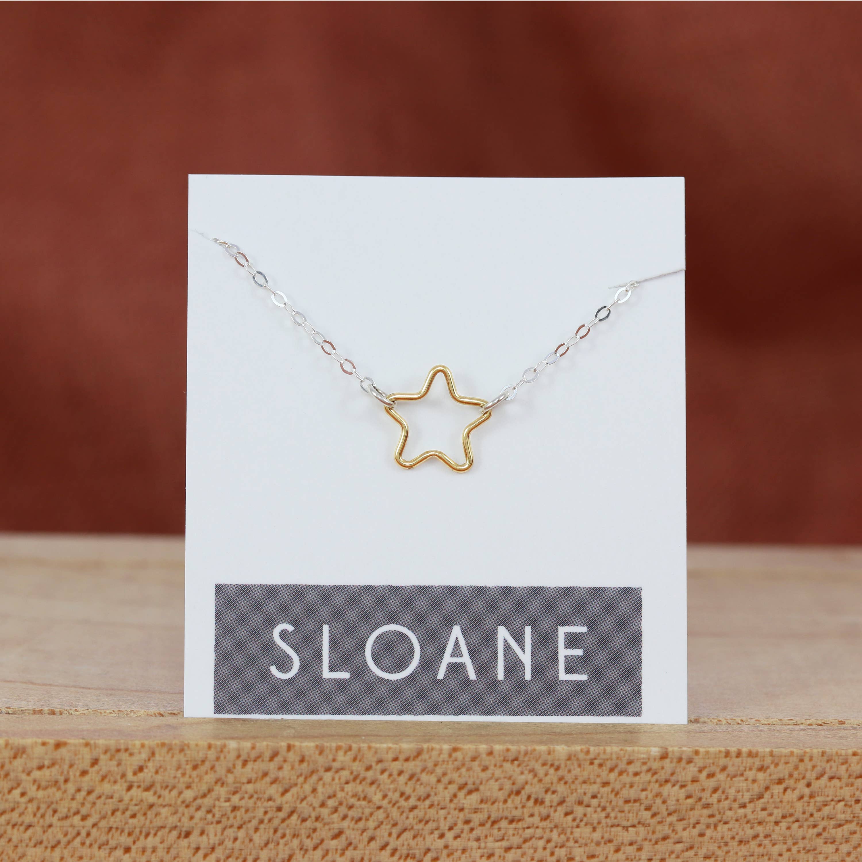 Sloane Jewelry Design - Star Necklace
: Gold Filled - Image 3