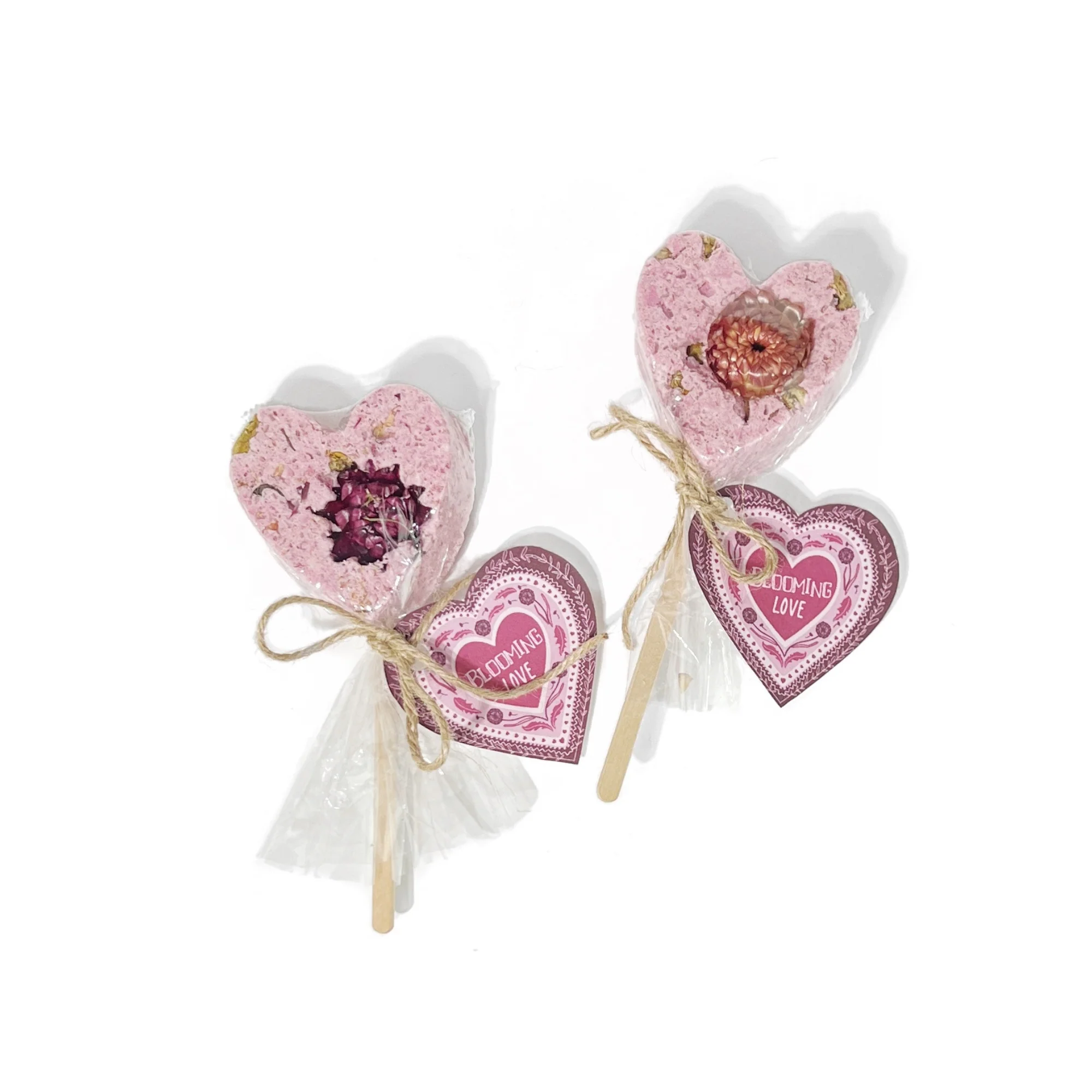 Sow the Magic - Blooming Love Sweet Heart Bath Clay Pop - Image 2