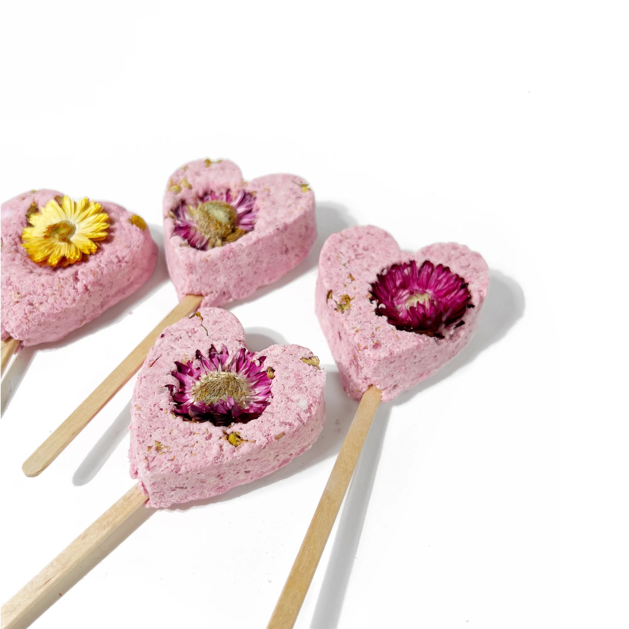 Sow the Magic - Blooming Love Sweet Heart Bath Clay Pop - Image 5