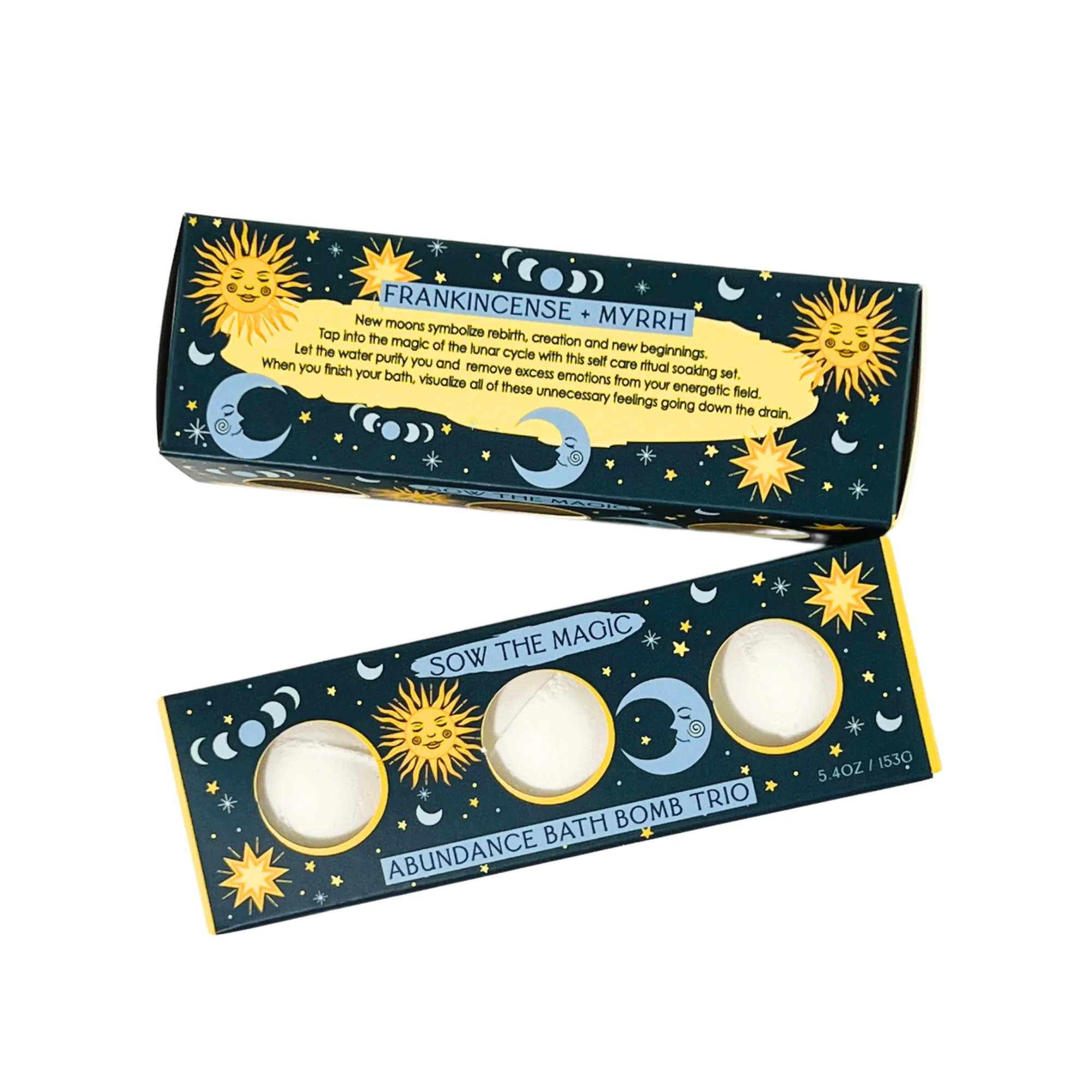 Sow the Magic - Moon Phase Abundance Bath Bomb Trio - Image 2
