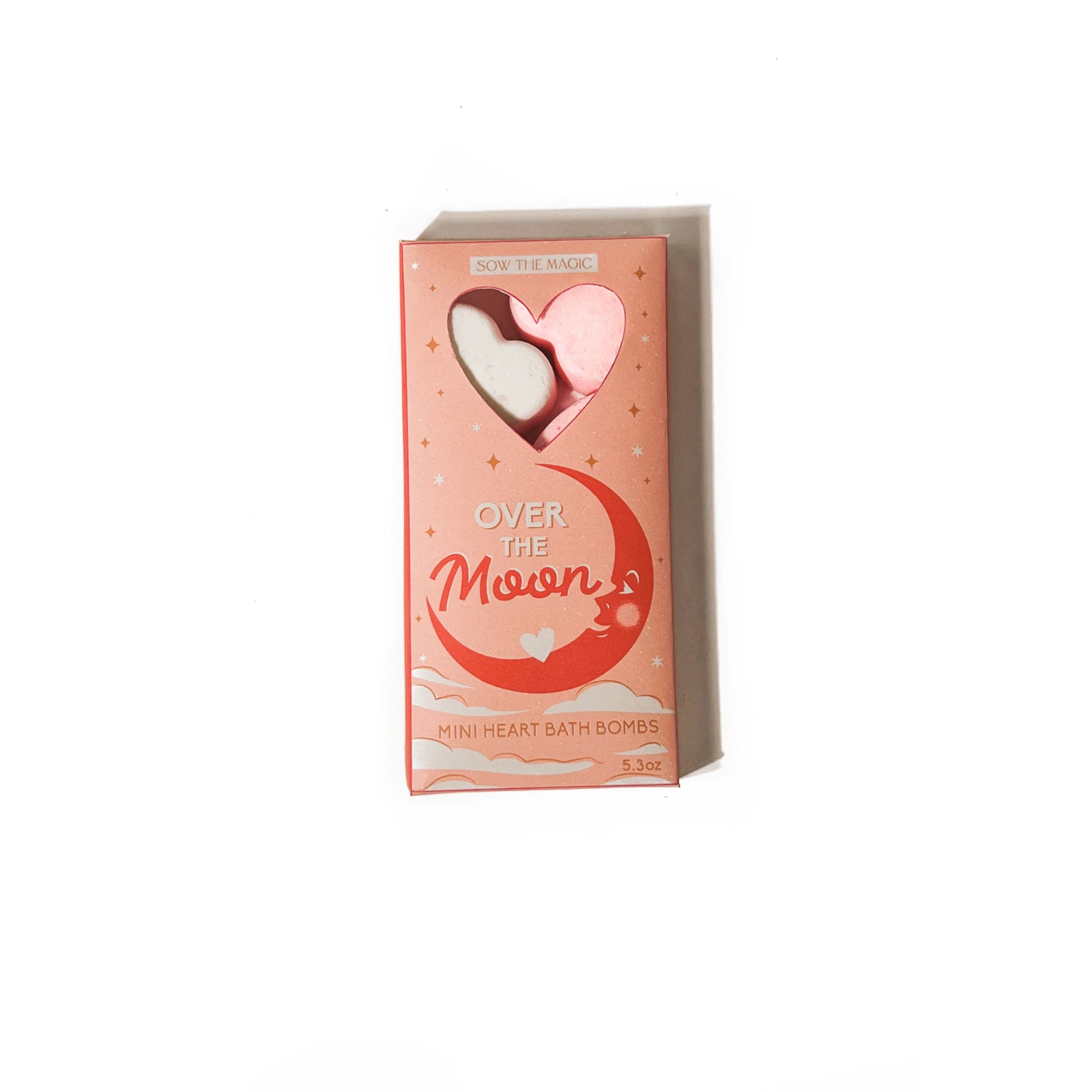 Sow the Magic - Over The Moon Mini Sweet Heart Bath Bombs Gift Set - Image 4
