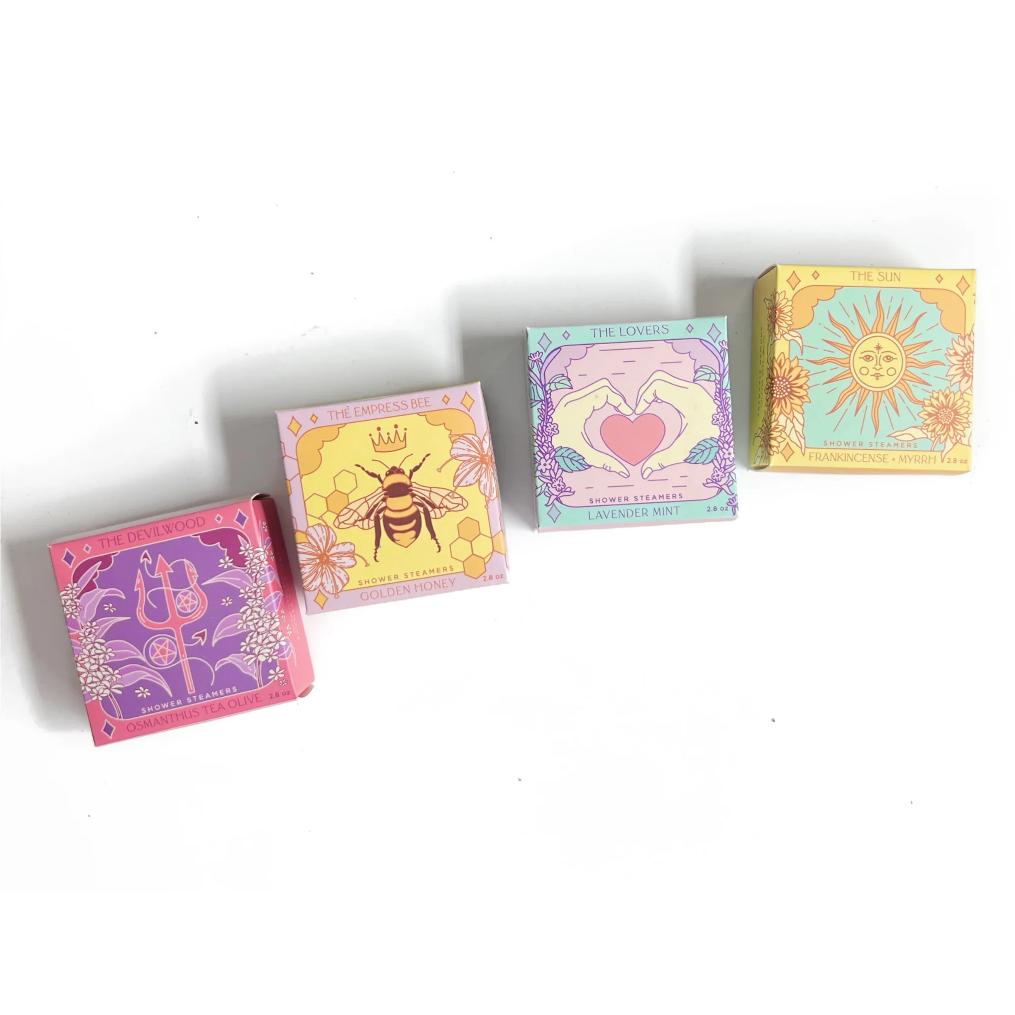 Sow the Magic - The Lovers Shower Steamer Set in Lavender Mint - Image 9