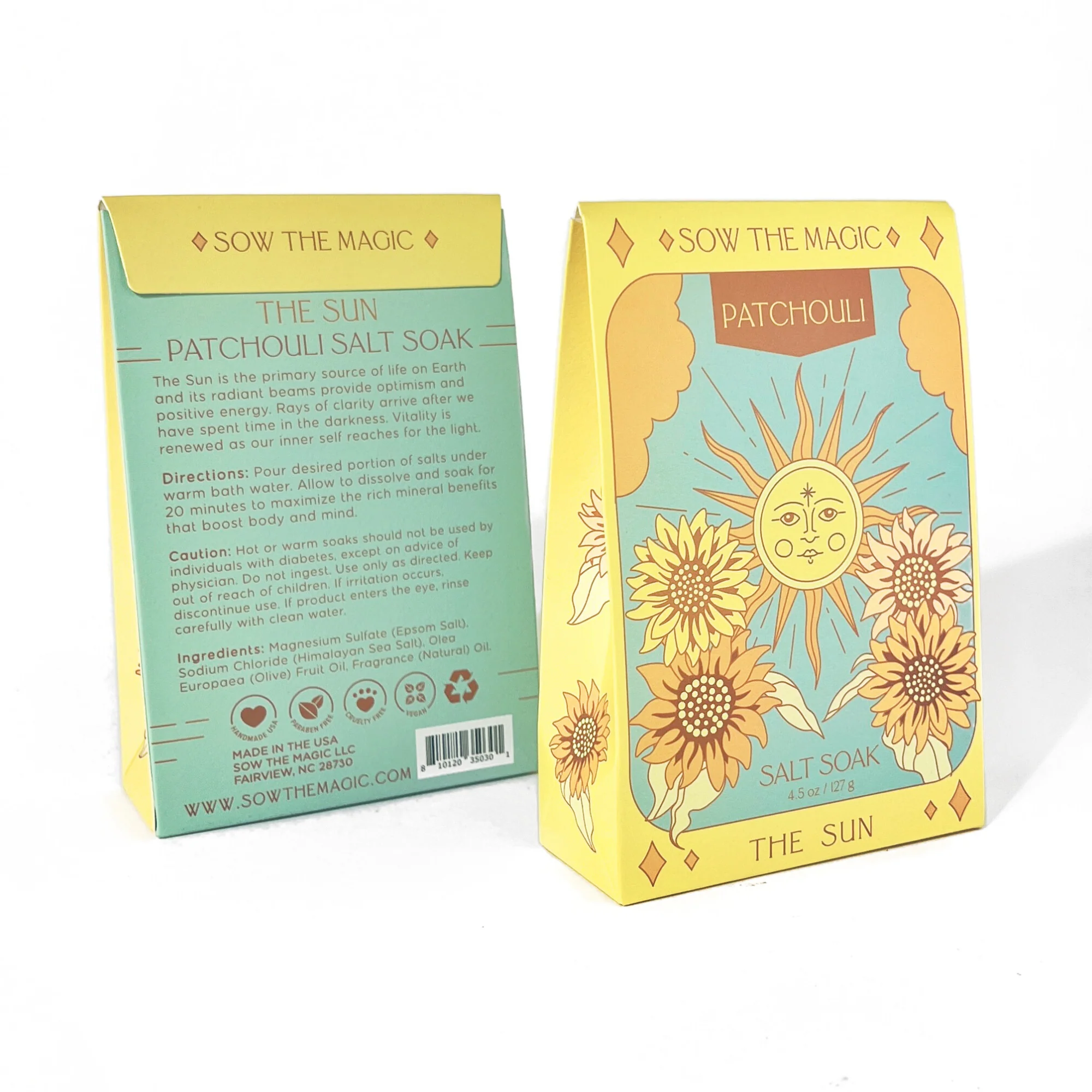 Sow the Magic - The Sun Salt Soak in Patchouli - Image 3