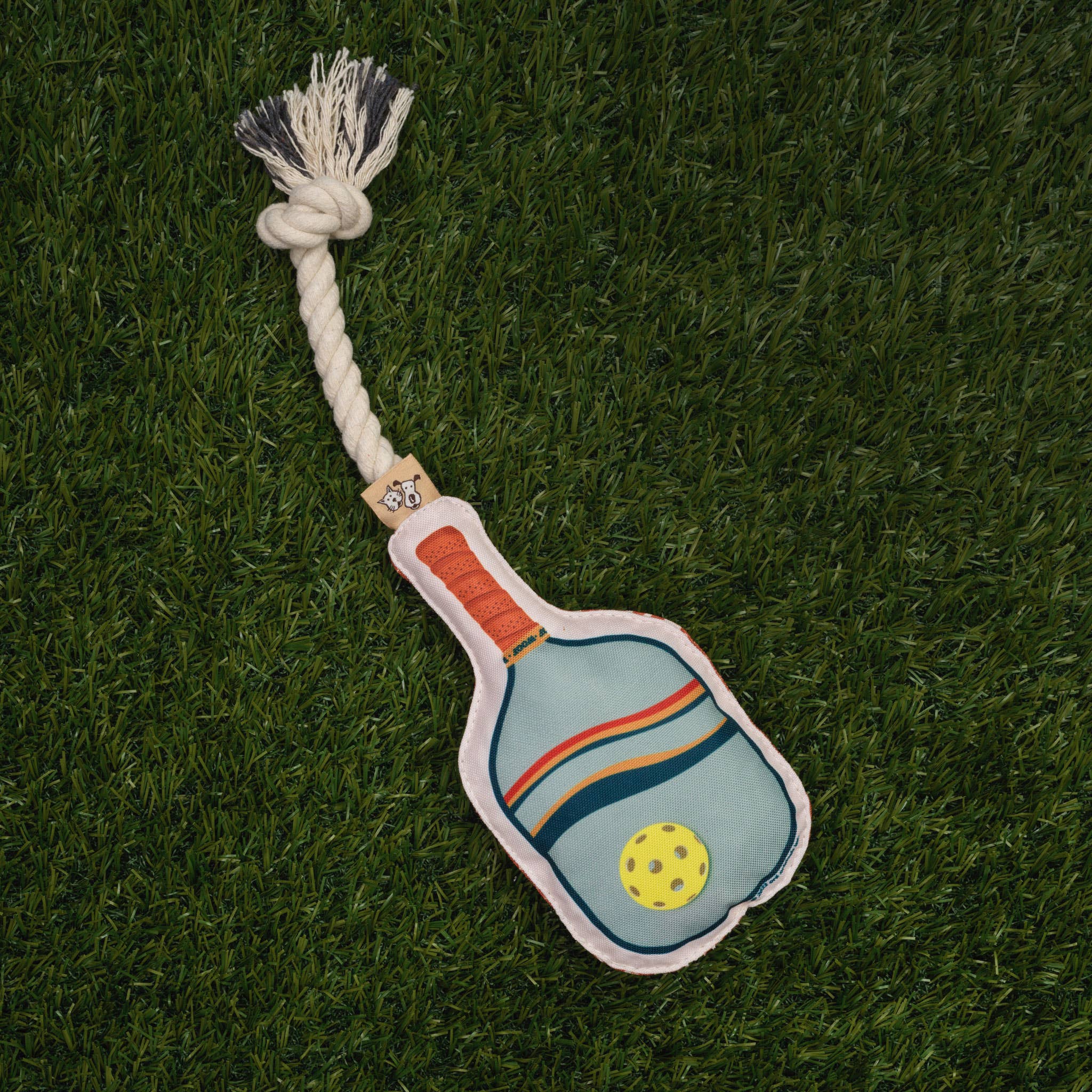 Speckle and Spot by Ore’ Originals - Rope Dog Toy | Pickleball - Image 4