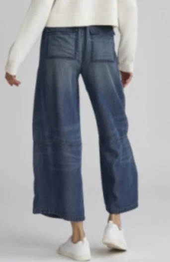 Spendid - Lounge Denim Straight Pant - Image 3