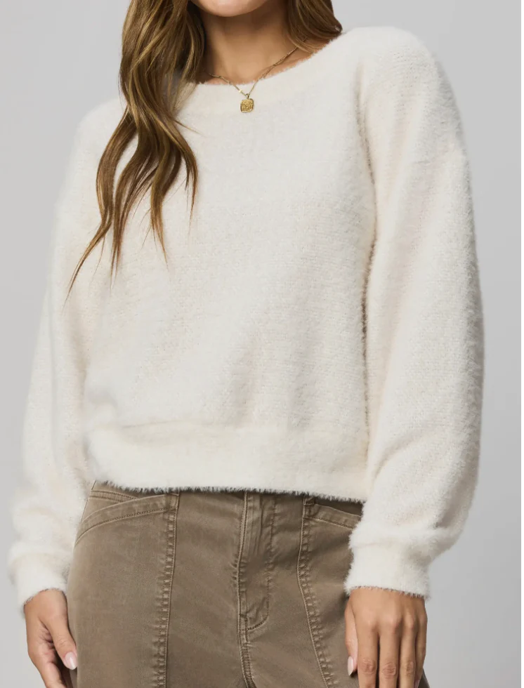 Splendid- Fallon Fuzzy Crewneck