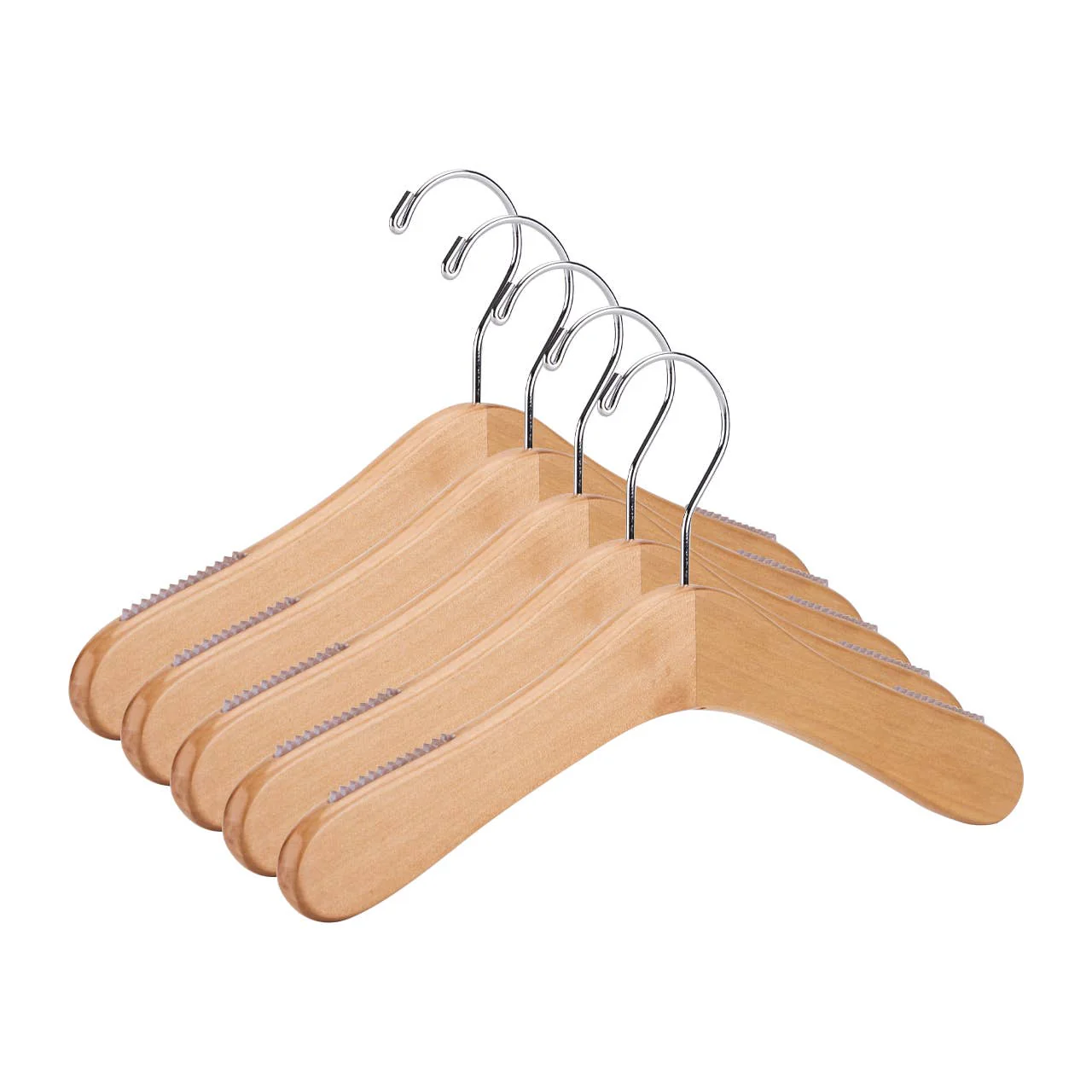 Store Supply Warehouse - 12" Wood Children's Dress Hangers - Case of 50 - Image 4