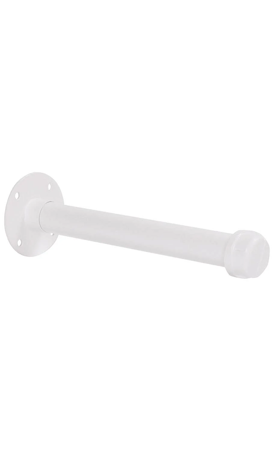 Store Supply Warehouse - Boutique White Pipe Straight Faceout Wall Mount Set - 10"