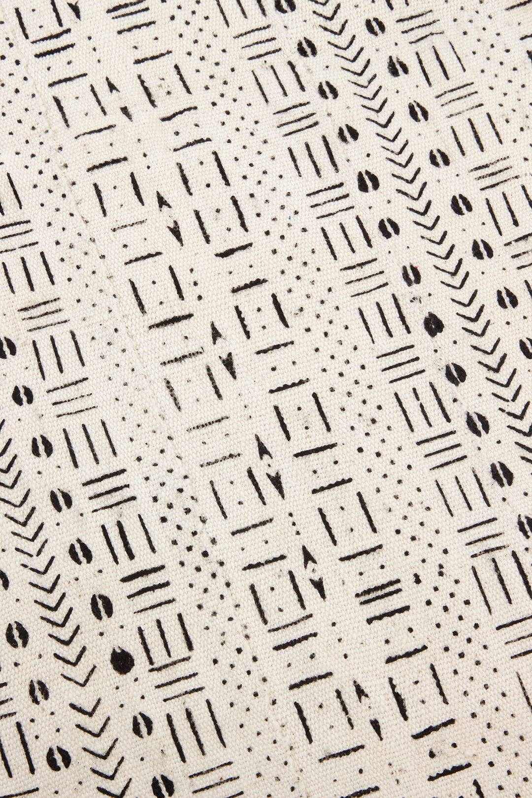 Queen's Cloth Mudcloth Throw Blanket from Mali - Image 3