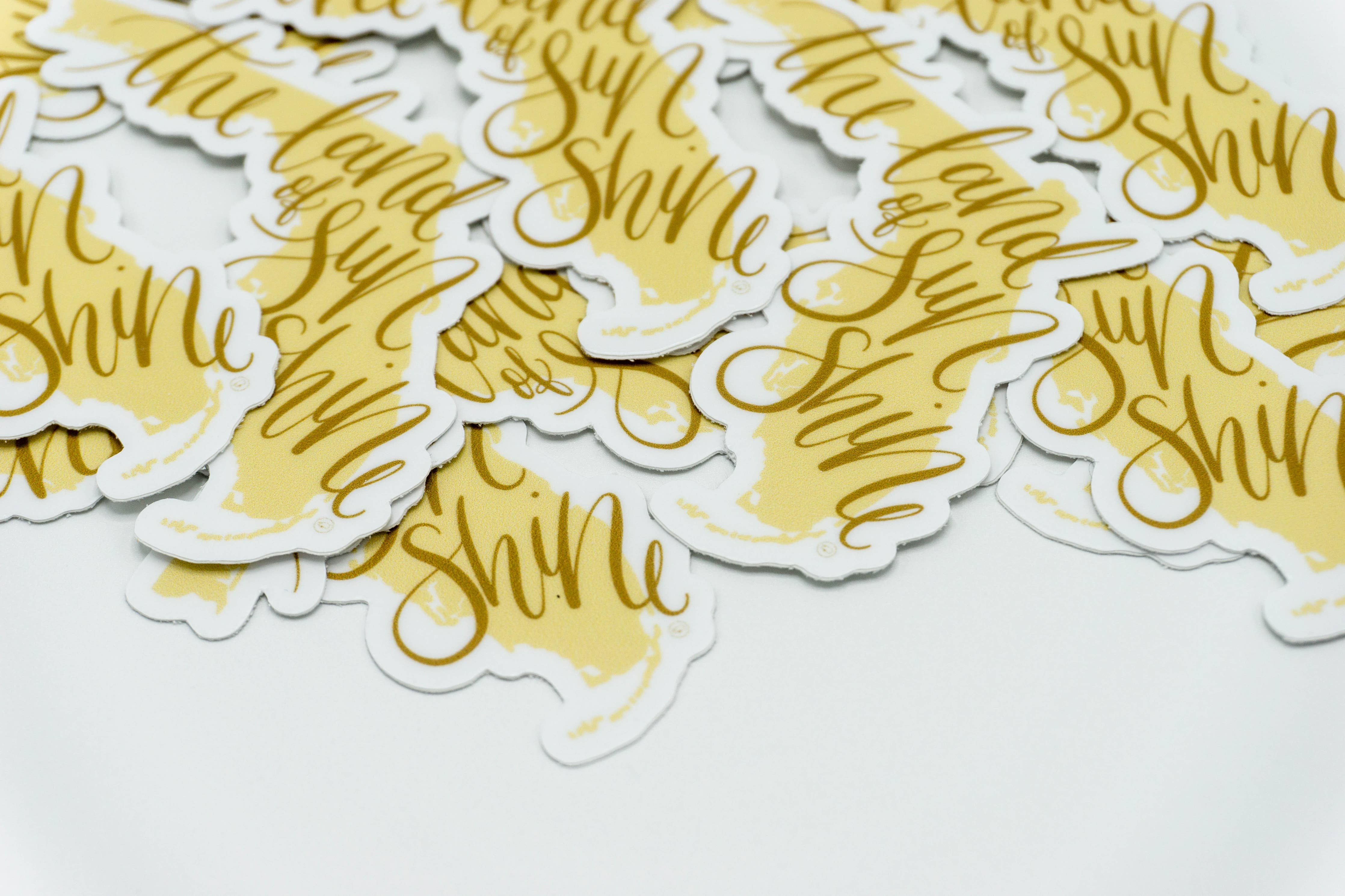 Land of Sunshine Sticker - Image 2
