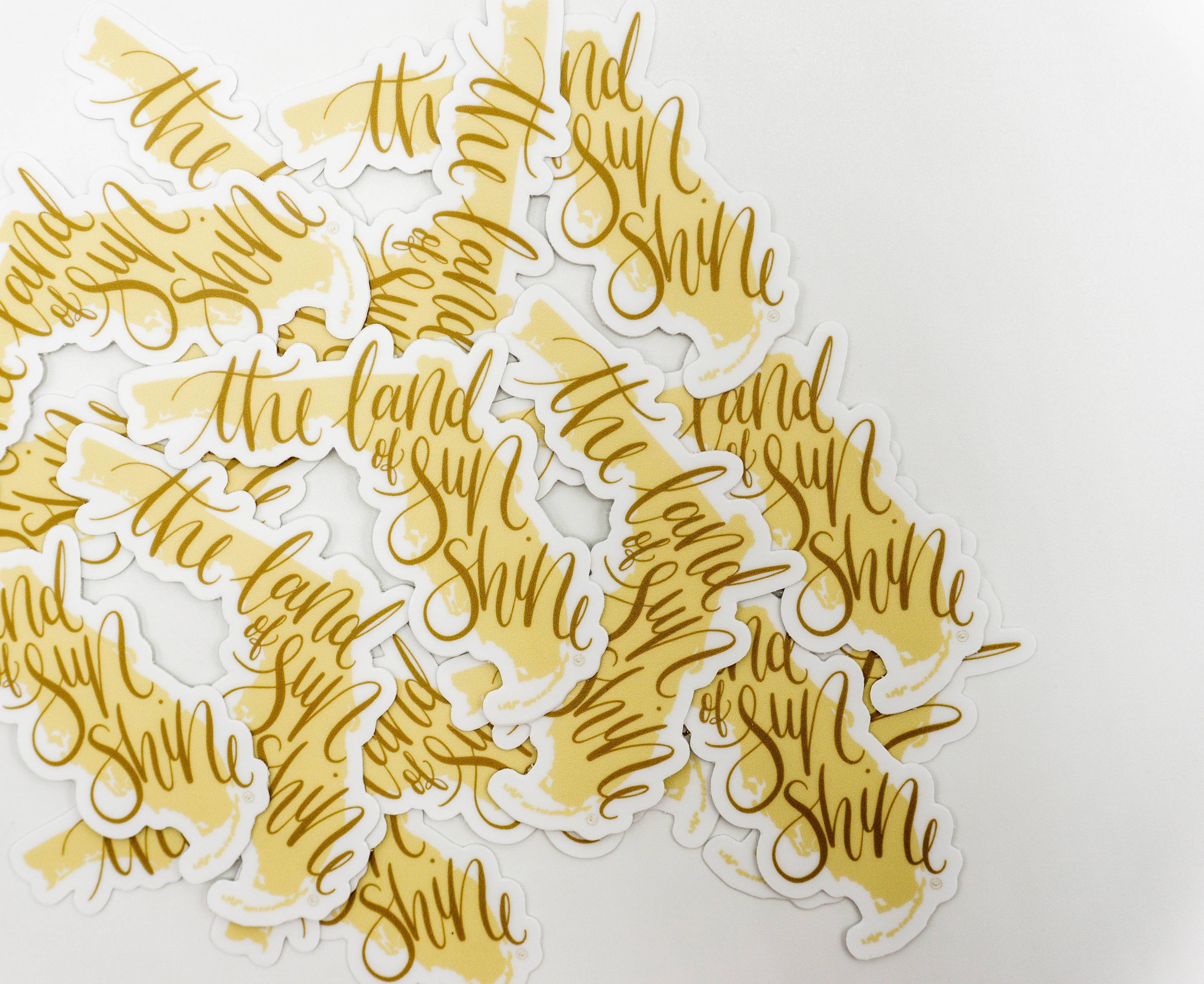 Land of Sunshine Sticker - Image 3