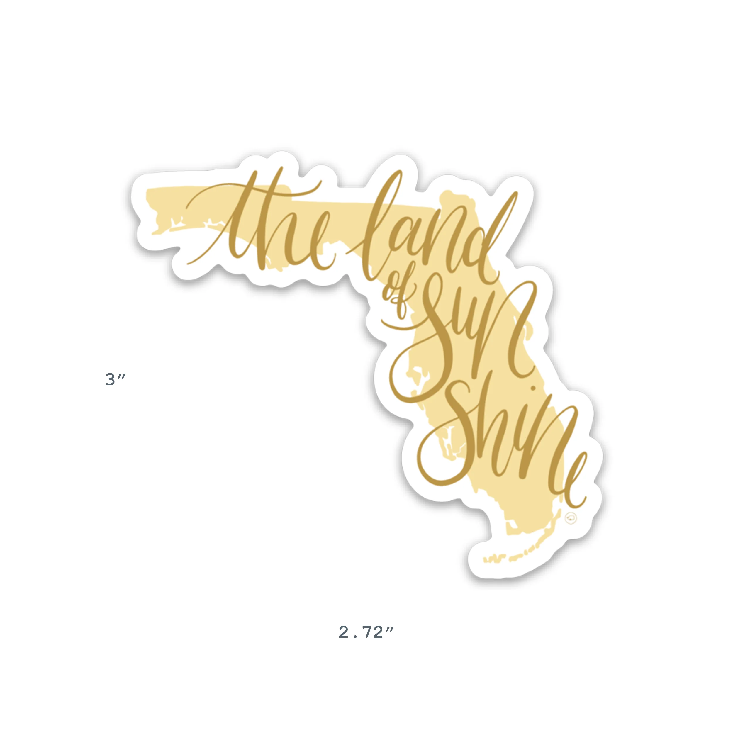 Land of Sunshine Sticker - Image 4