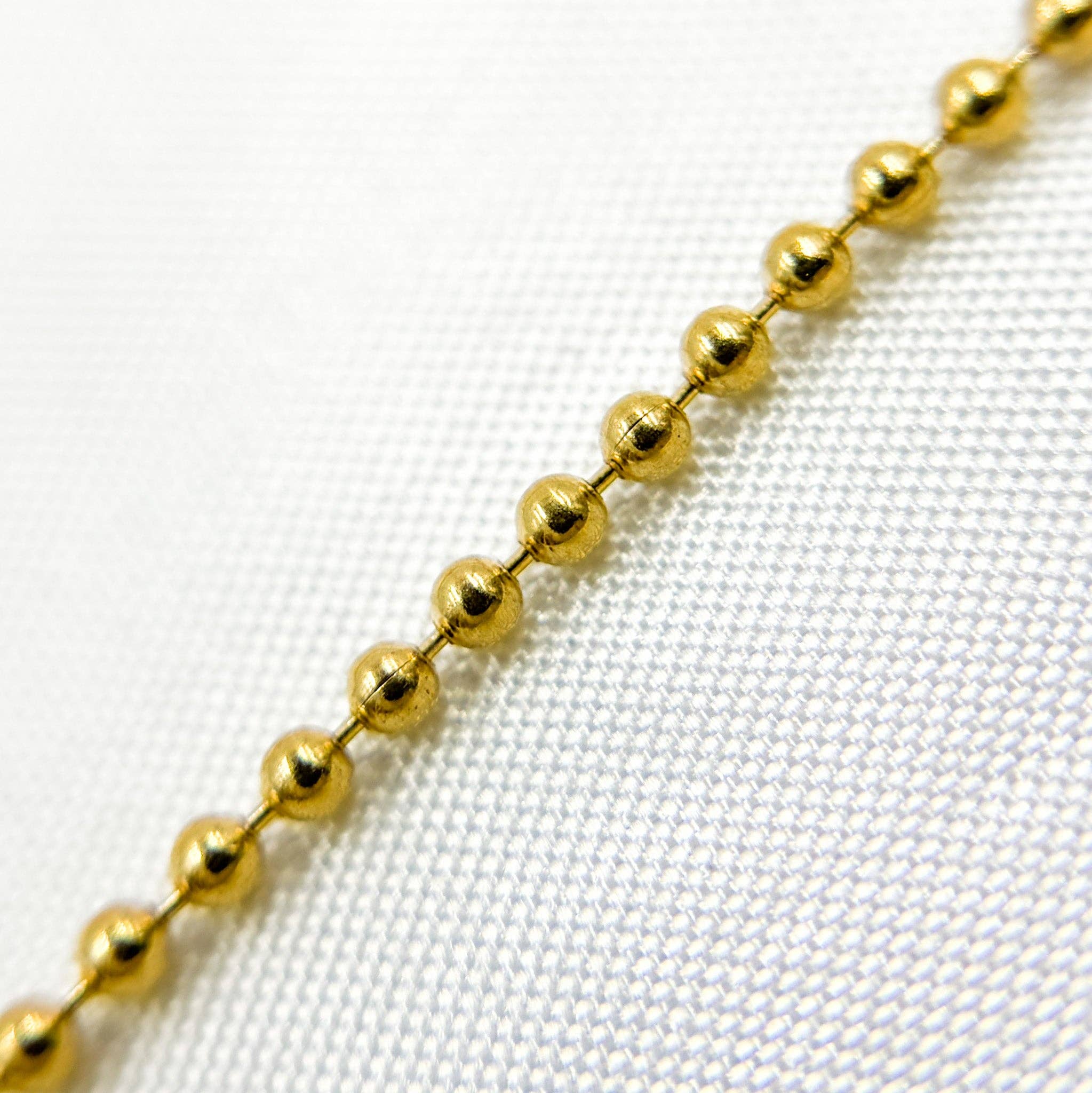 Tresor Jewelry Inc - 14k Gold Filled Ball Chain: 16 inch - Image 4