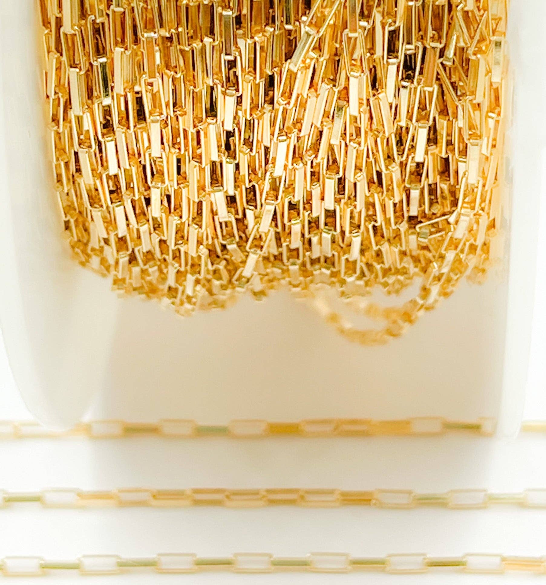 #10 Weld Magic Gold Fill Box Chain - Image 4