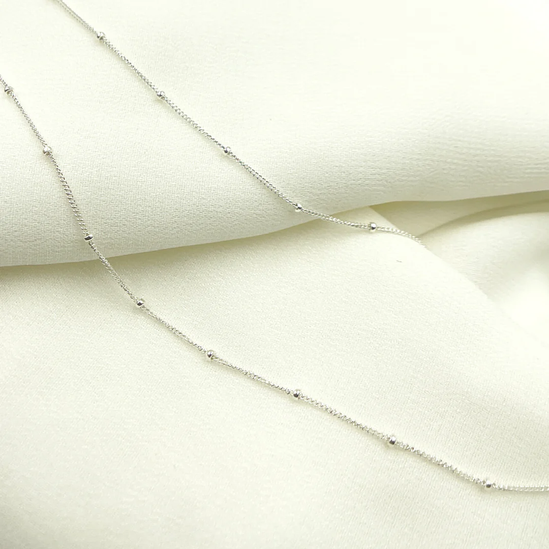 Tresor Jewelry - Sterling Silver Satellite Necklace - Image 5