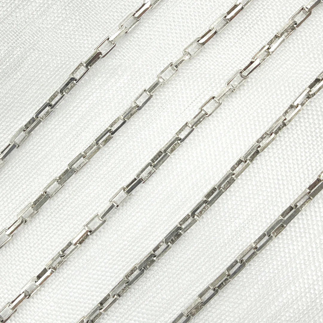 #11 Weld Magic Oxidized Sterling Silver Box Chain - Image 3