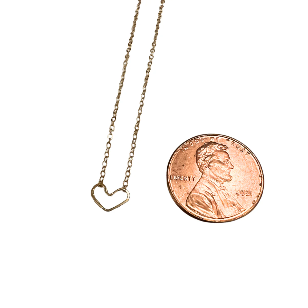 Tumbleweed - Mini Heart Necklace - Solid Sterling - Image 3