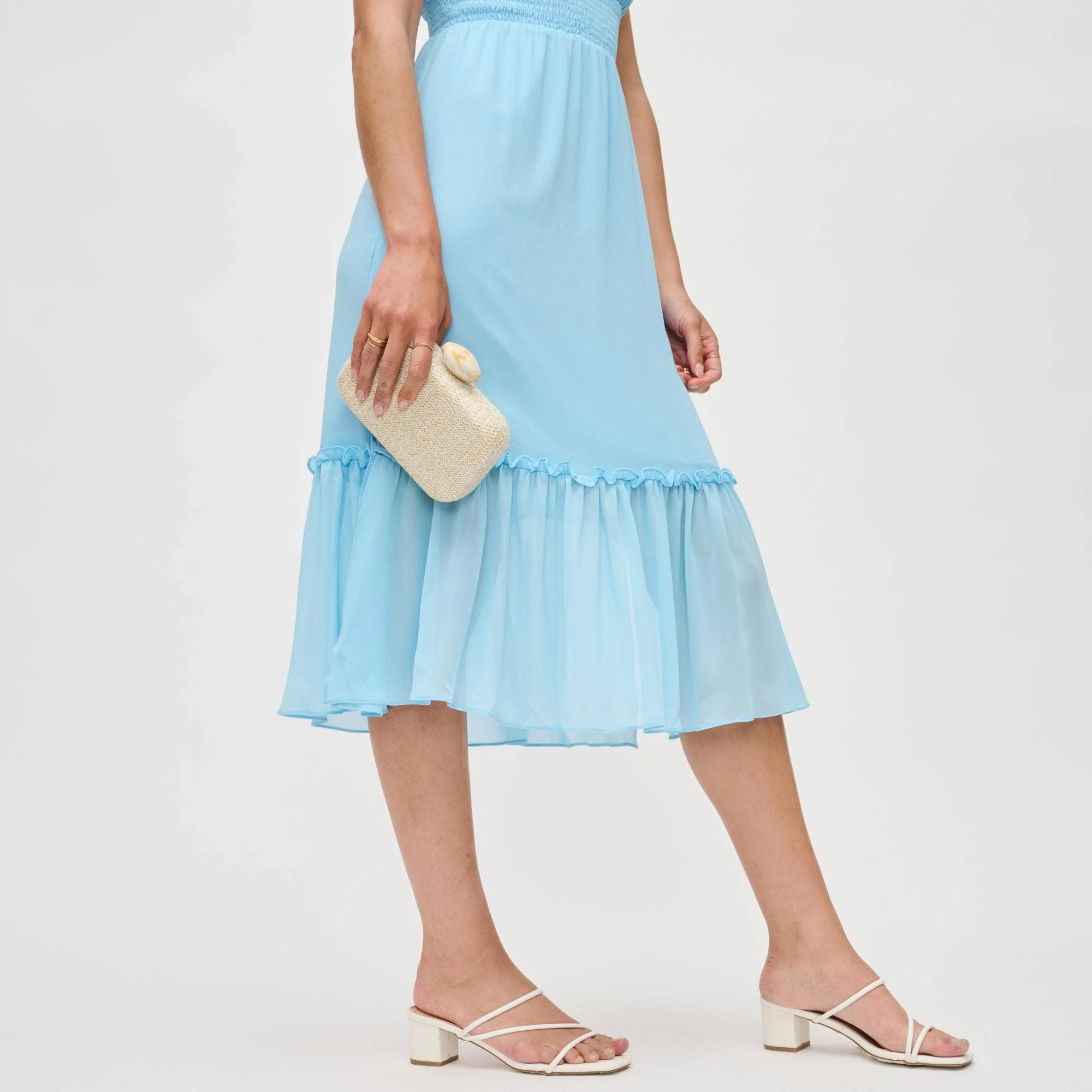 Urban Expressions - Ezra Clutch Evening Bag - Natural - Image 15