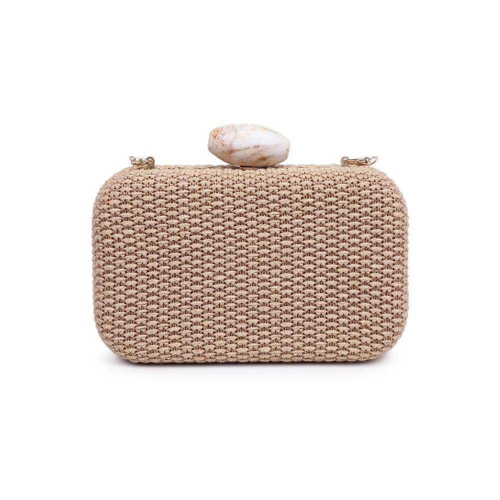Urban Expressions - Ezra Clutch Evening Bag - Natural - Image 8