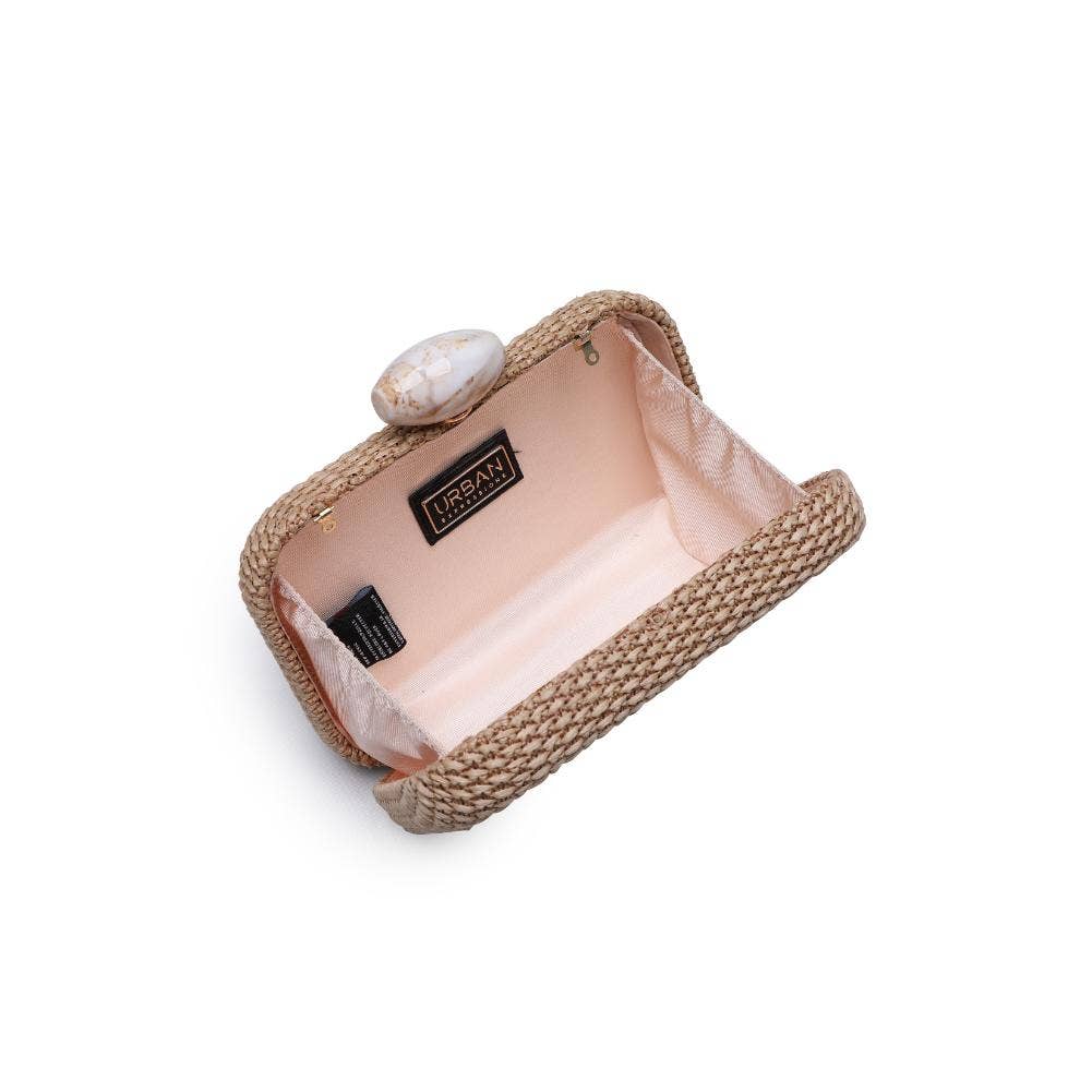 Urban Expressions - Ezra Clutch Evening Bag - Natural - Image 9