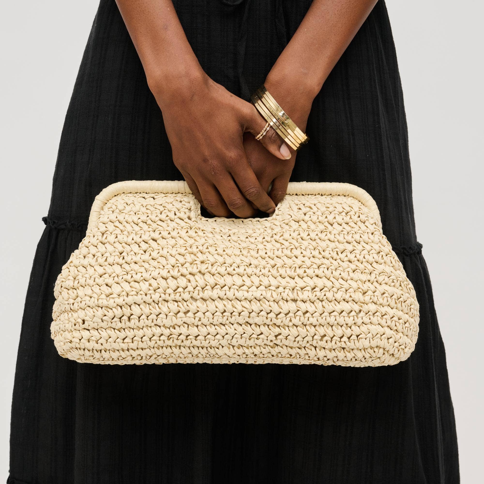 Urban Expressions - Lani Clutch: Ivory - Image 4
