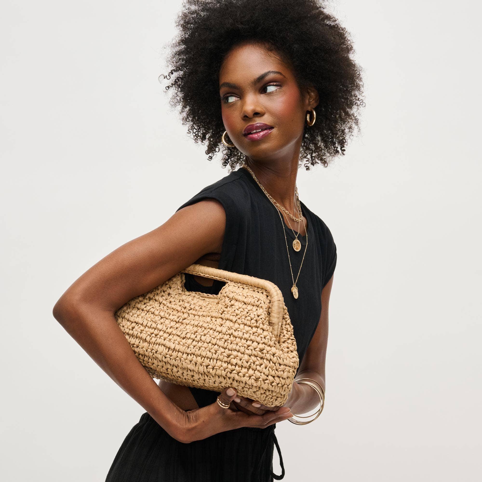 Urban Expressions - Lani Clutch: Ivory - Image 9