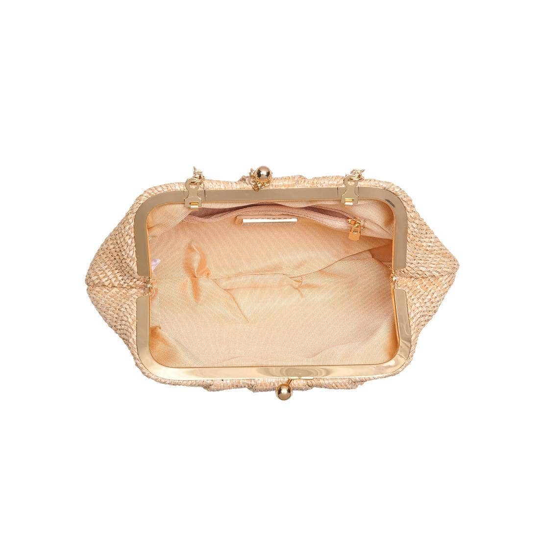 Urban Expressions - Triana Straw Frame Clutch - Natural - Image 24