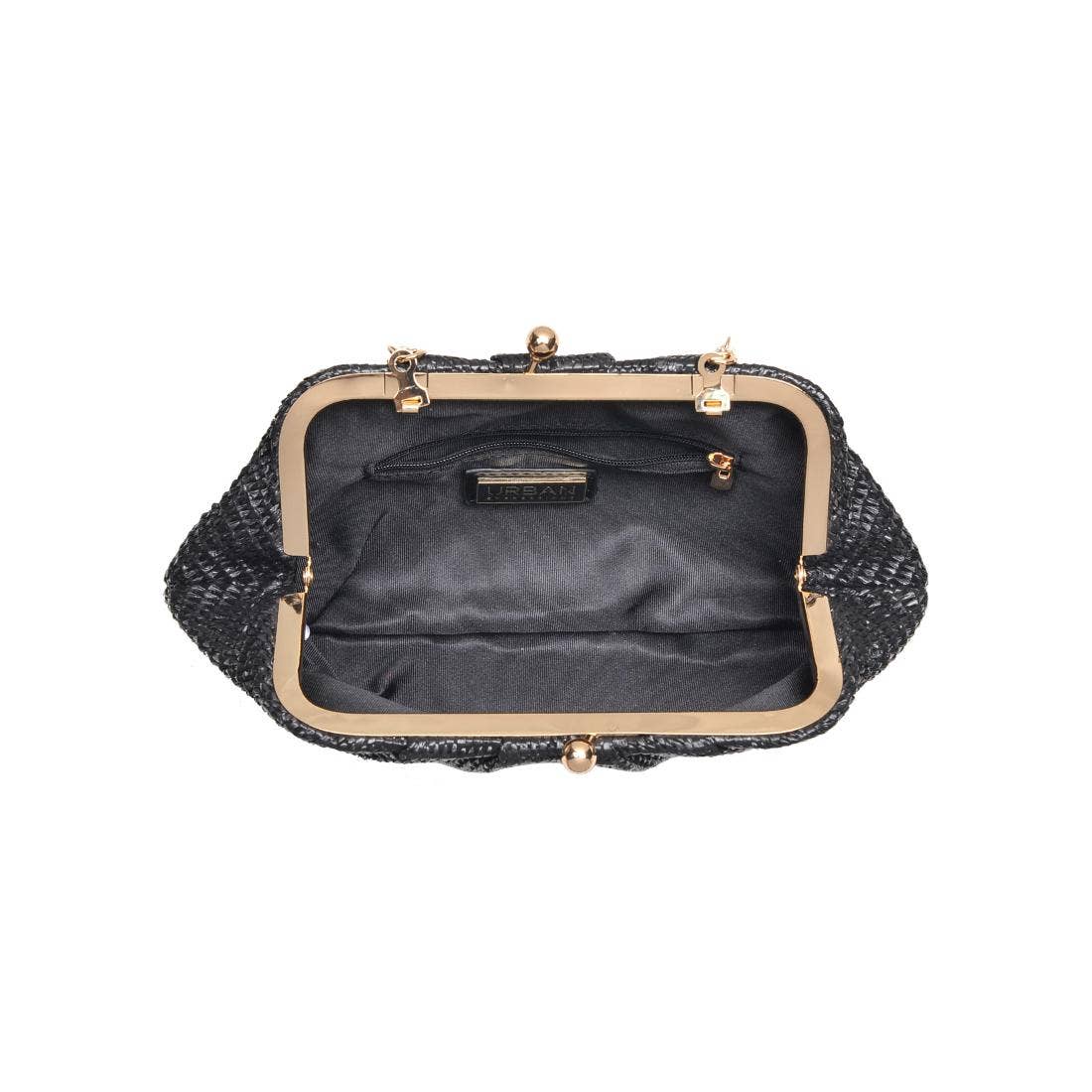 Urban Expressions - Triana Straw Frame Clutch - Natural - Image 9