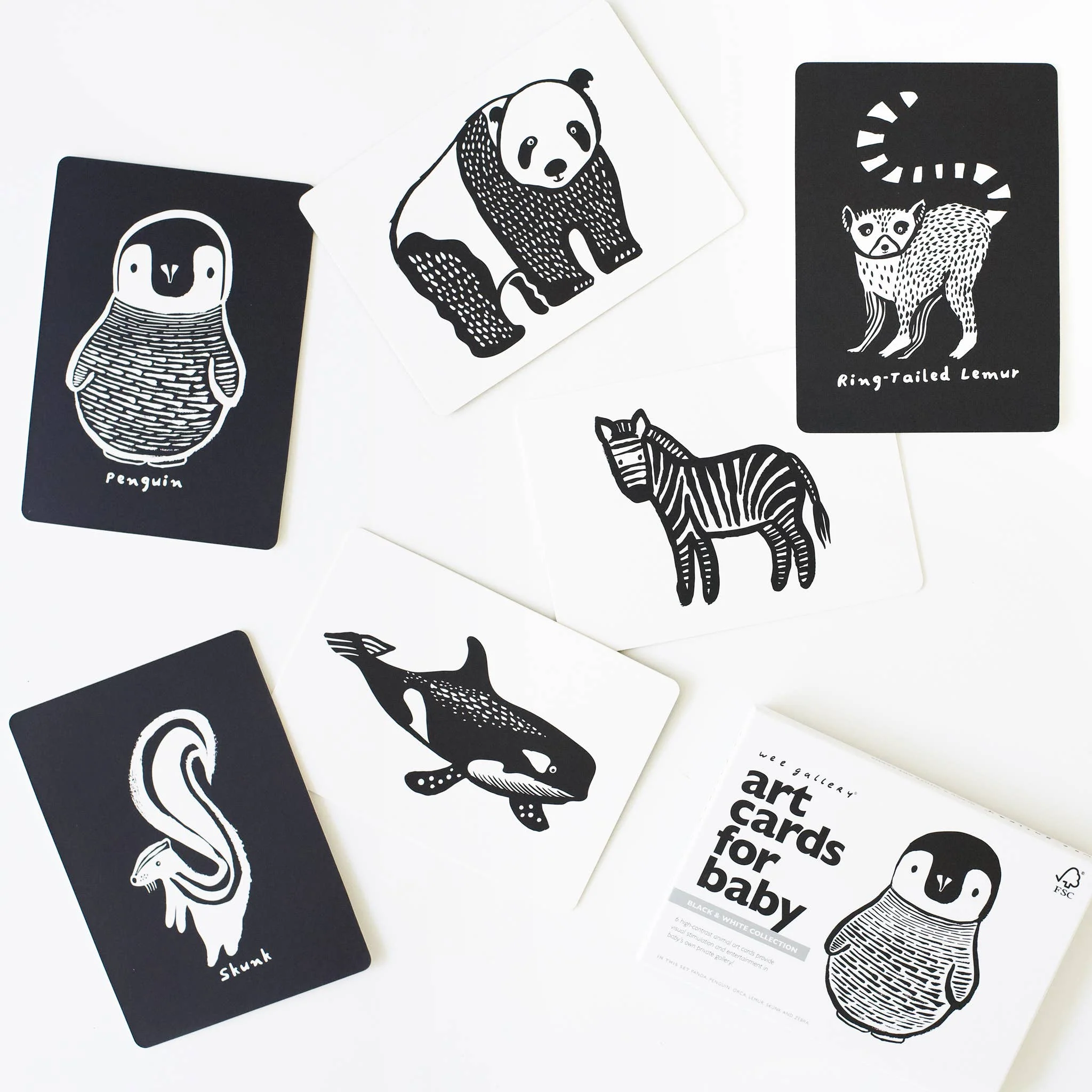 Wee Gallery -Animal Art Cards - Image 2