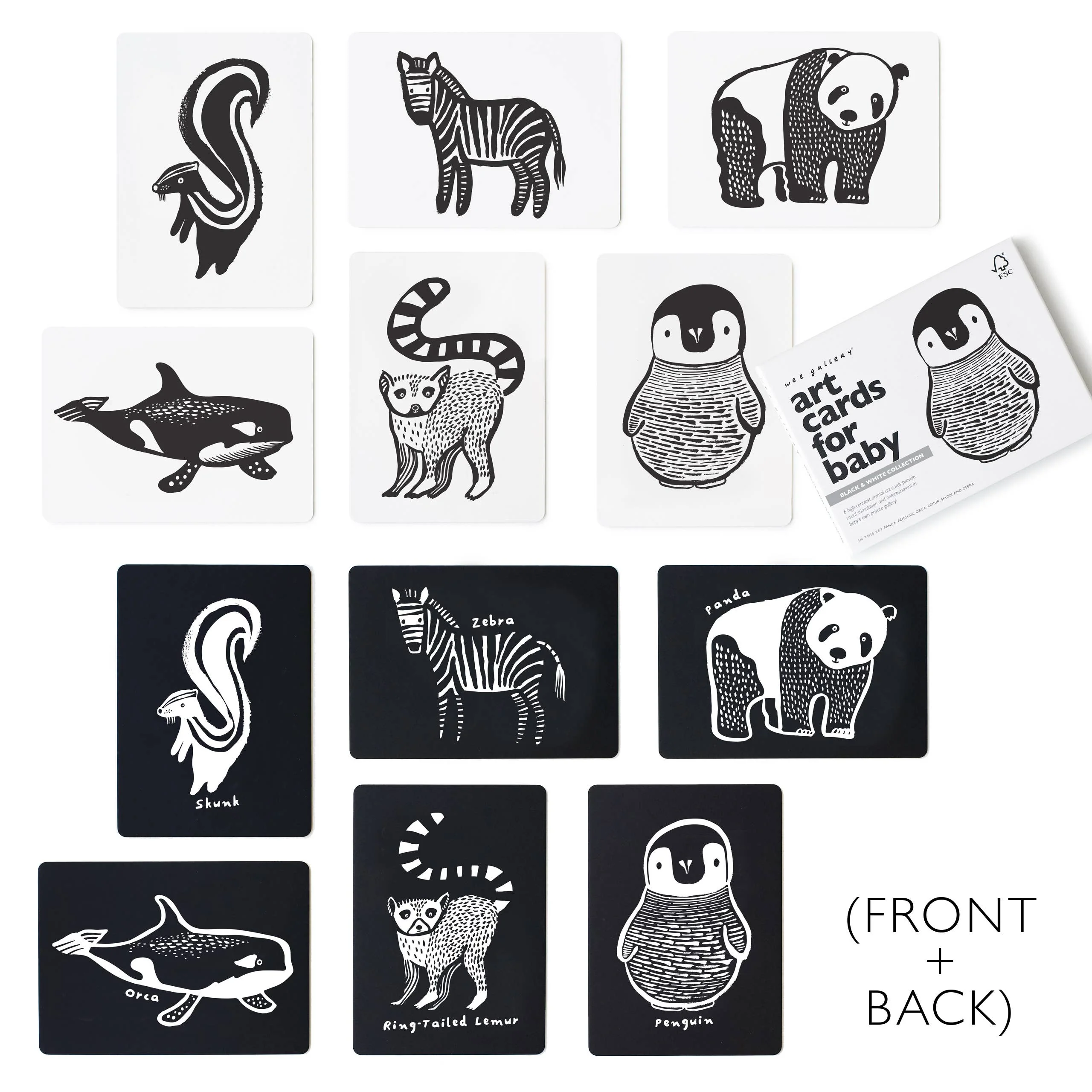 Wee Gallery -Animal Art Cards - Image 5