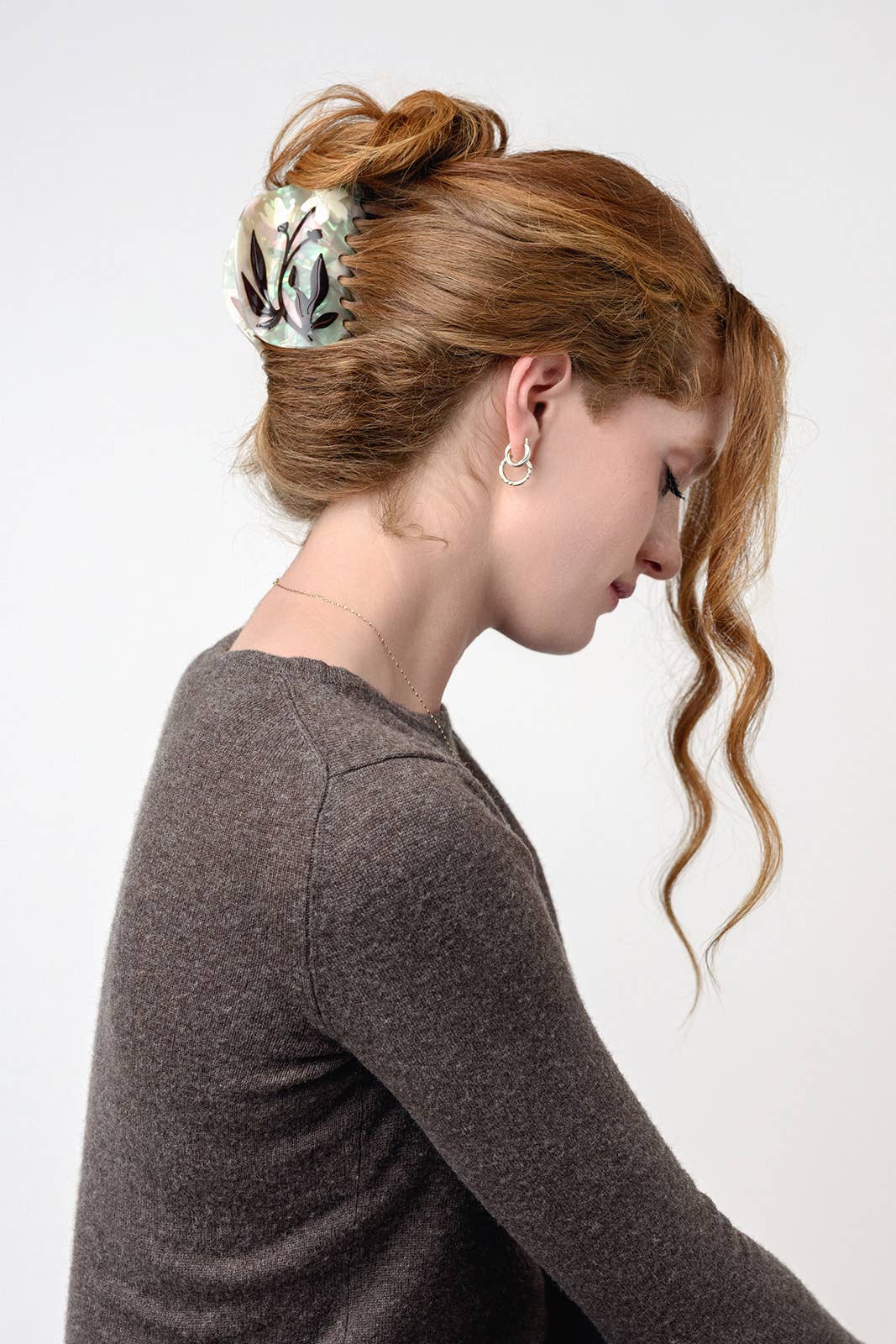 WINONA IRENE - Bryony Floral Claw Clip Large - Image 2