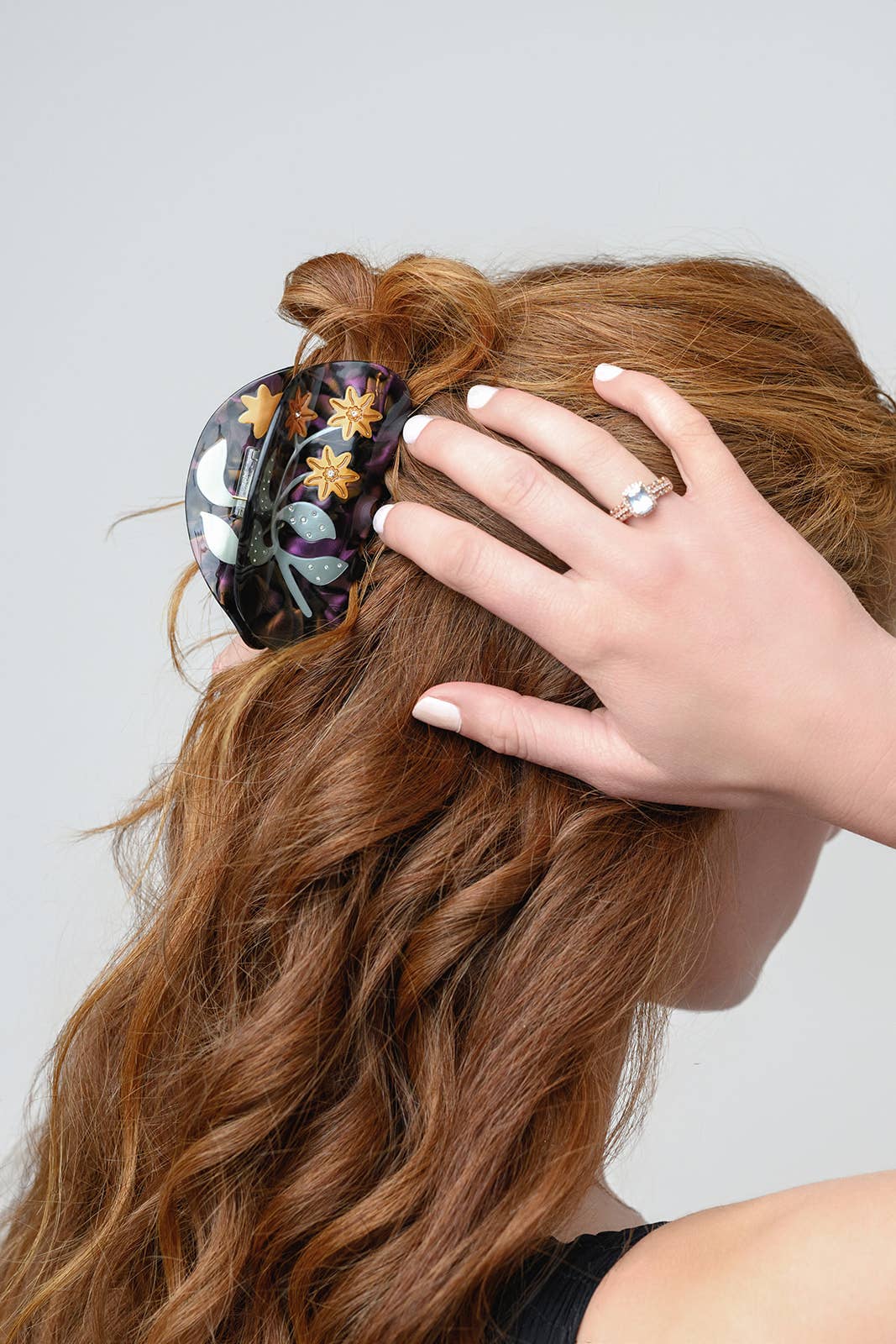 WINONA IRENE - Lady's Mantle Flower Claw Clip - Image 2