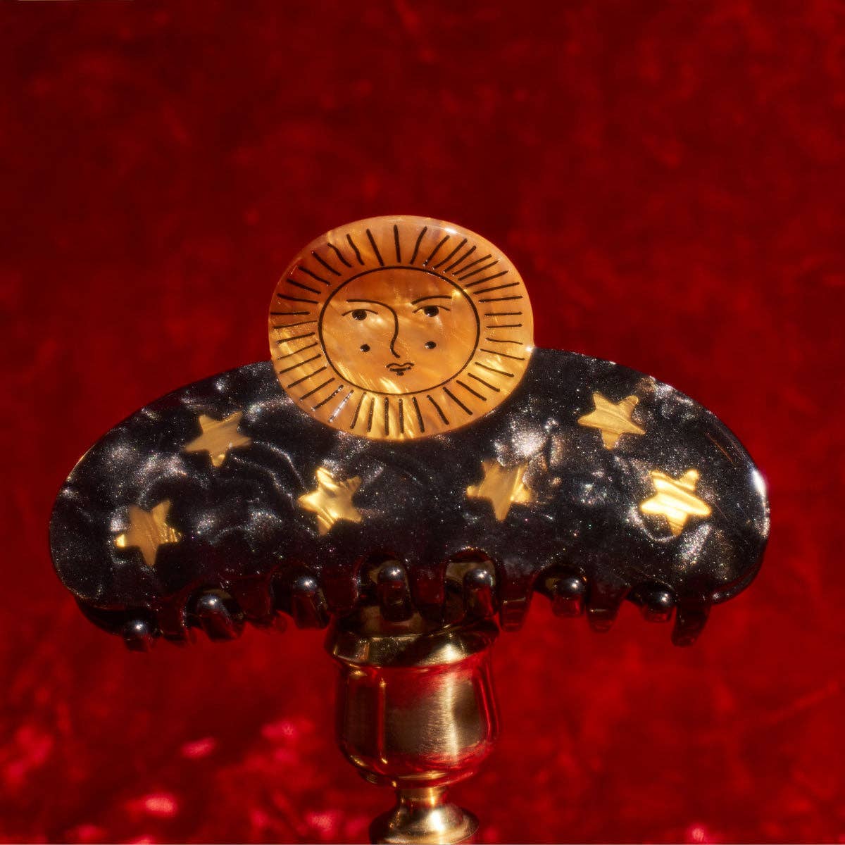 WINONA IRENE - Sun and Stars Astrology Hair Claw - Image 2