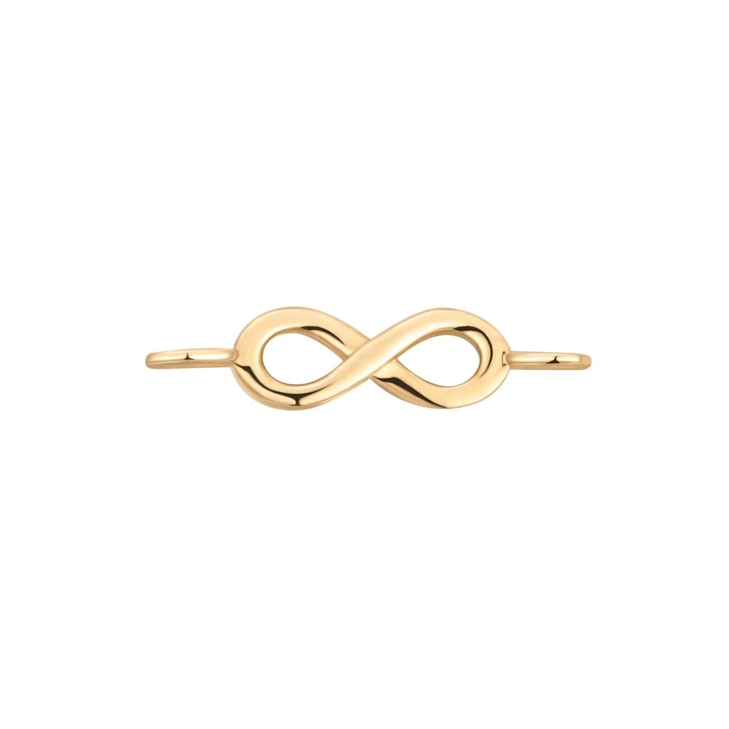 14K Gold Infinity Charm