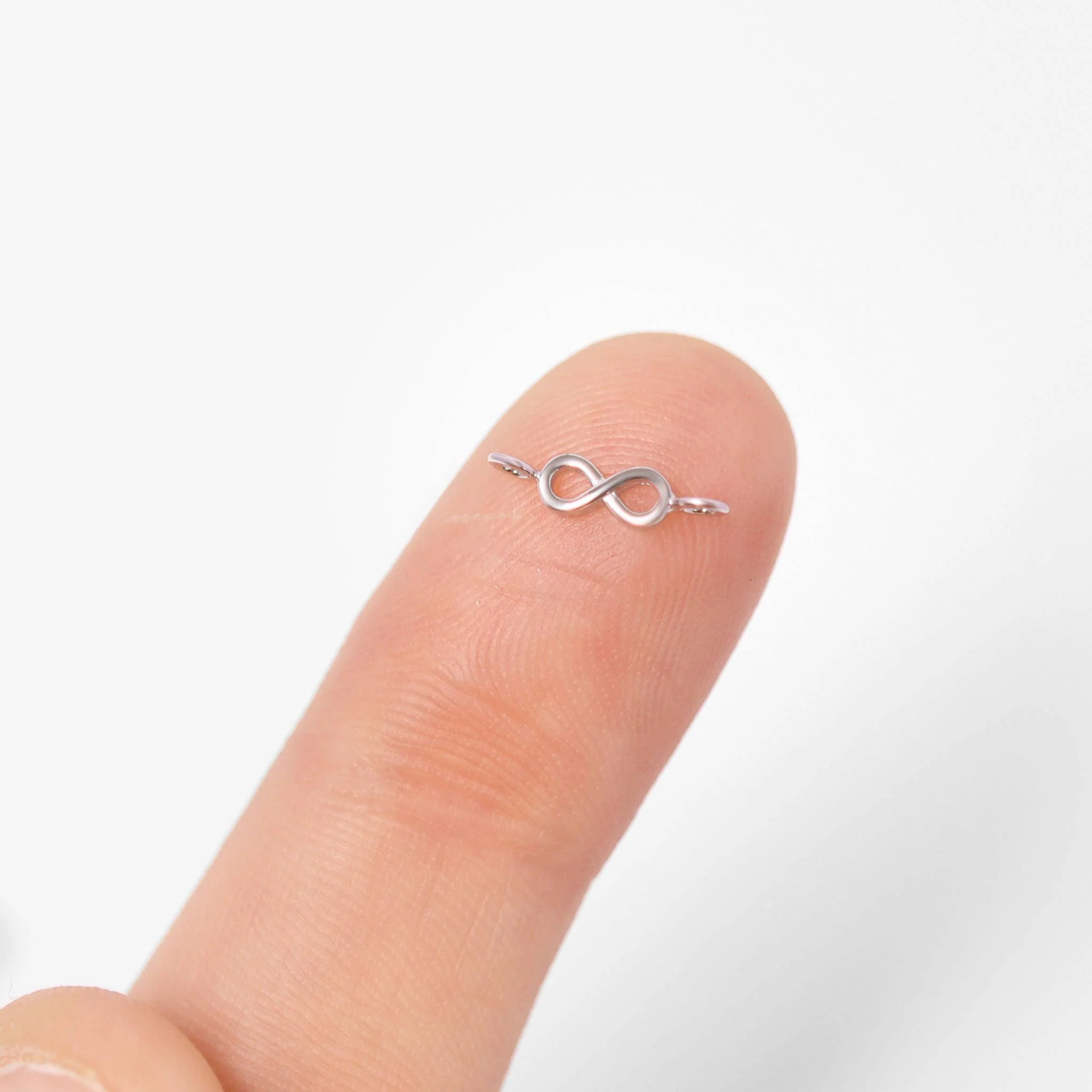 Sterling Silver Infinity Charm - Image 2