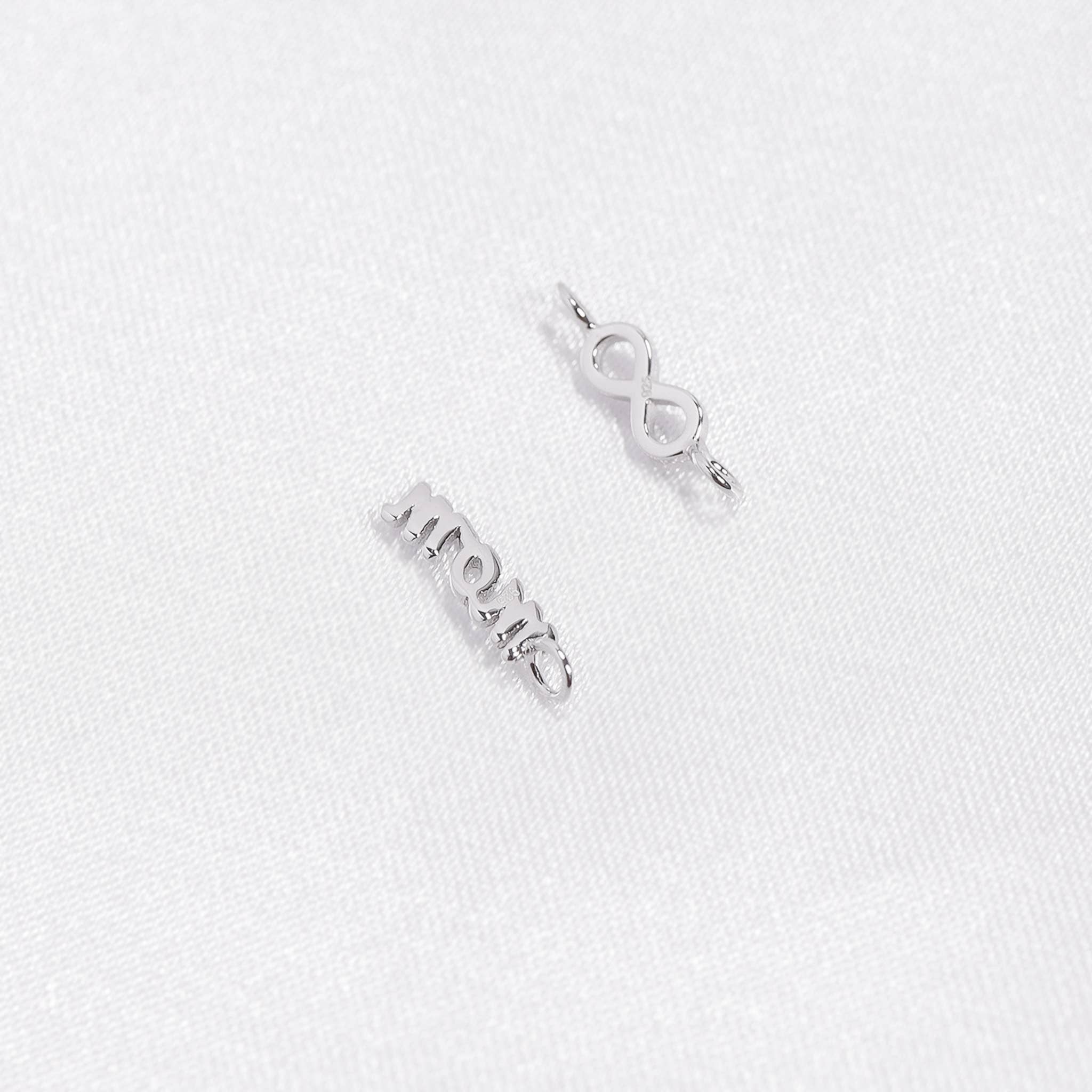 Sterling Silver Infinity Charm - Image 4