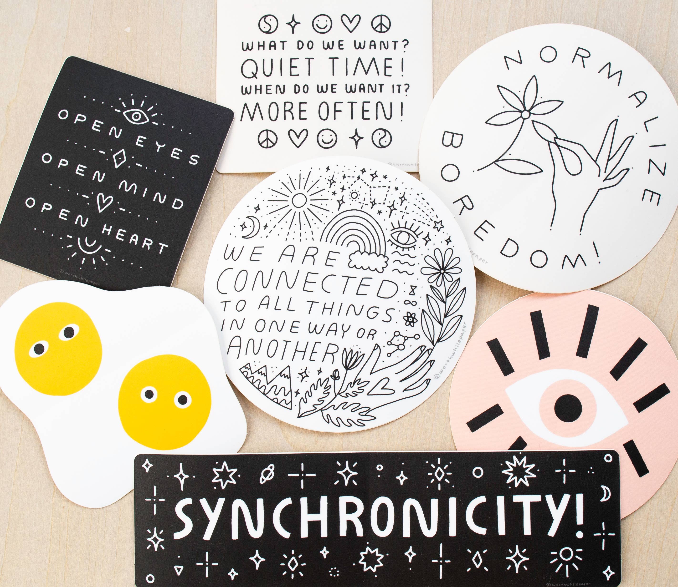 Worthwhile Paper - Normalize Boredom Sticker - Image 2