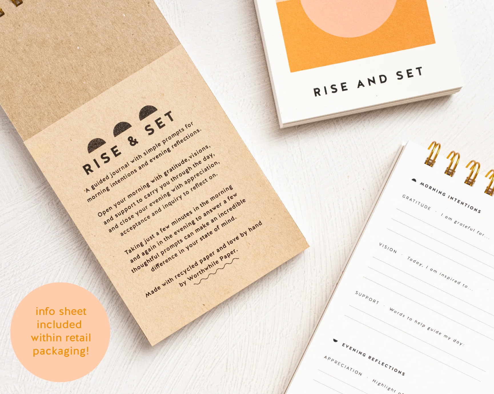 Worthwhile Paper - Rise & Set Guided Journal - Image 4